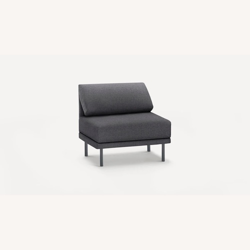 Used Burrow Nomad Charcoal Single Seat Sofa for sale on AptDeco