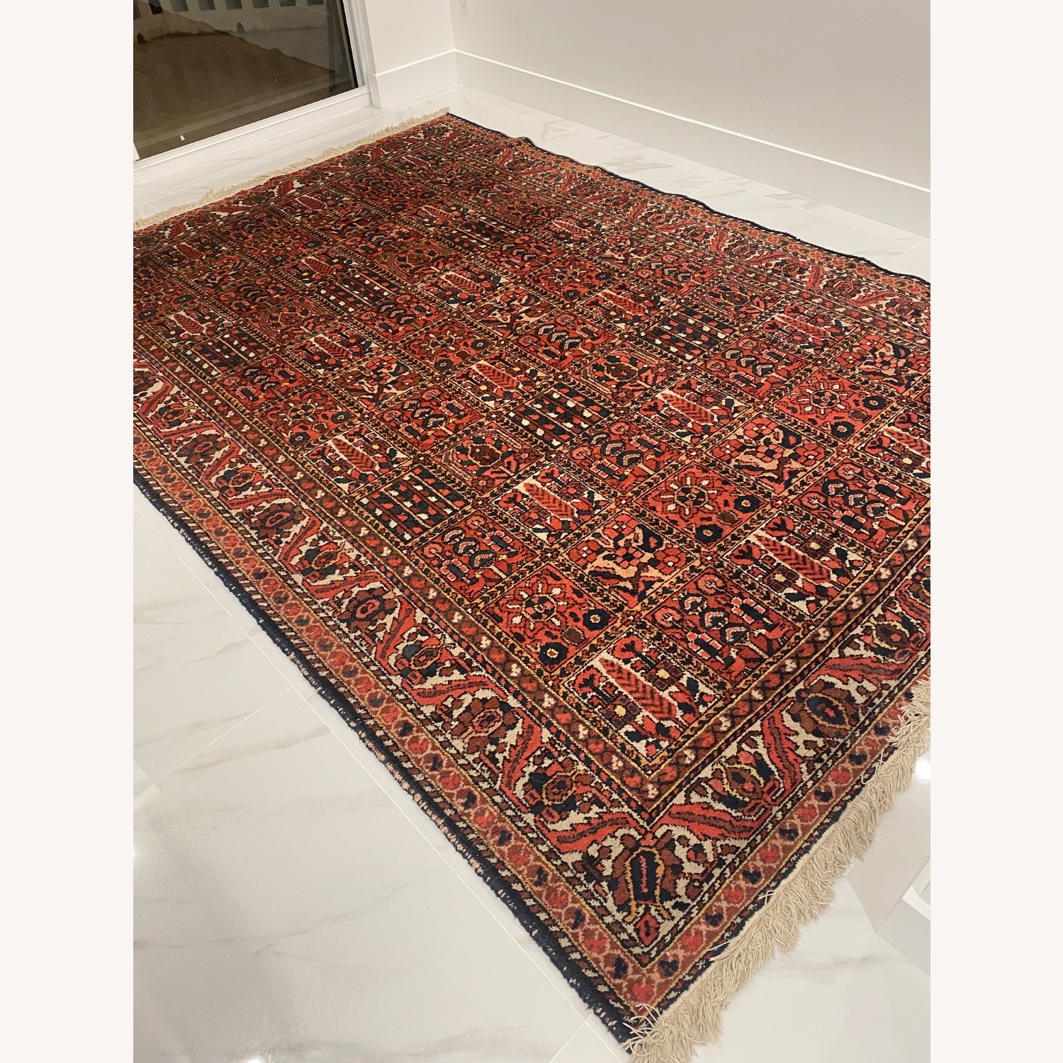 Vintage Red Persian Rug - image-0