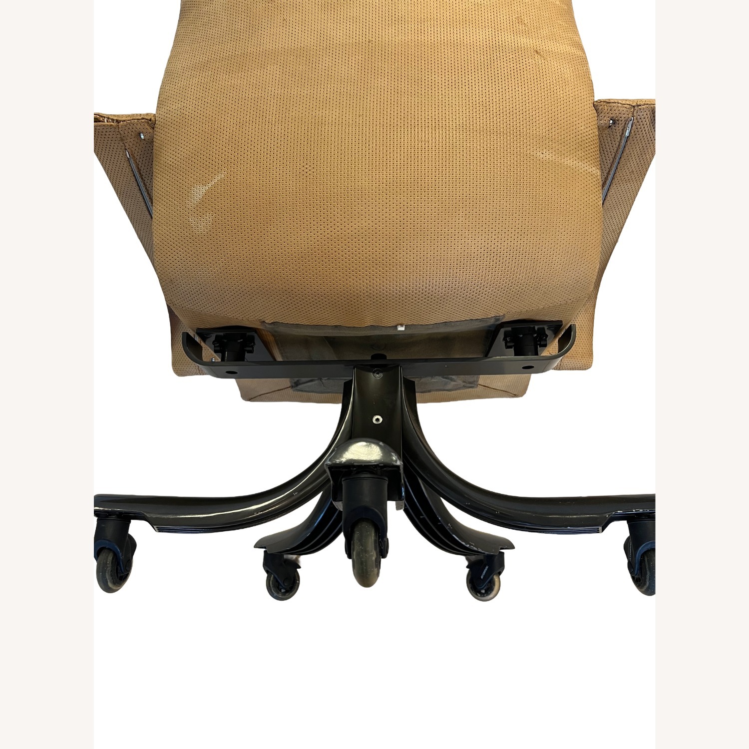 Saporiti Italia Executive Leather Swivel Chair - image-13