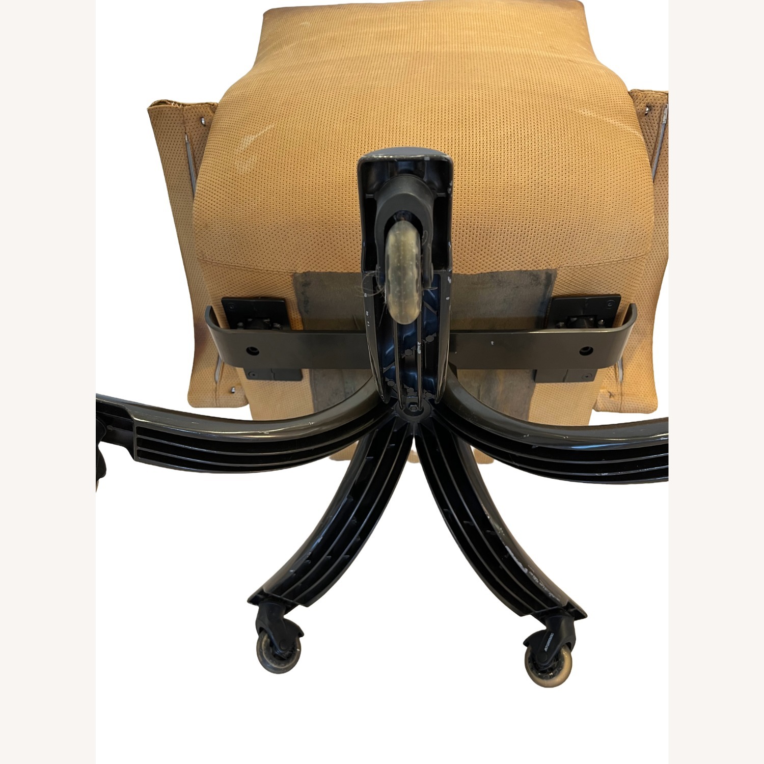 Saporiti Italia Executive Leather Swivel Chair - image-14