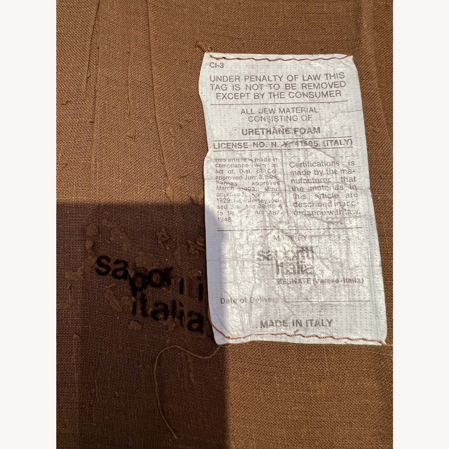 Saporiti Italia Executive Leather Swivel Chair - image-8