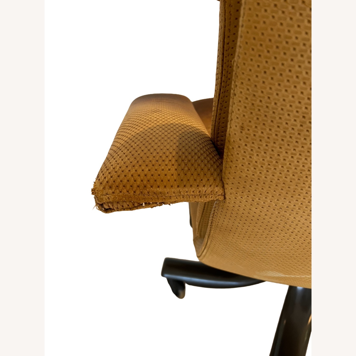 Saporiti Italia Executive Leather Swivel Chair - image-5