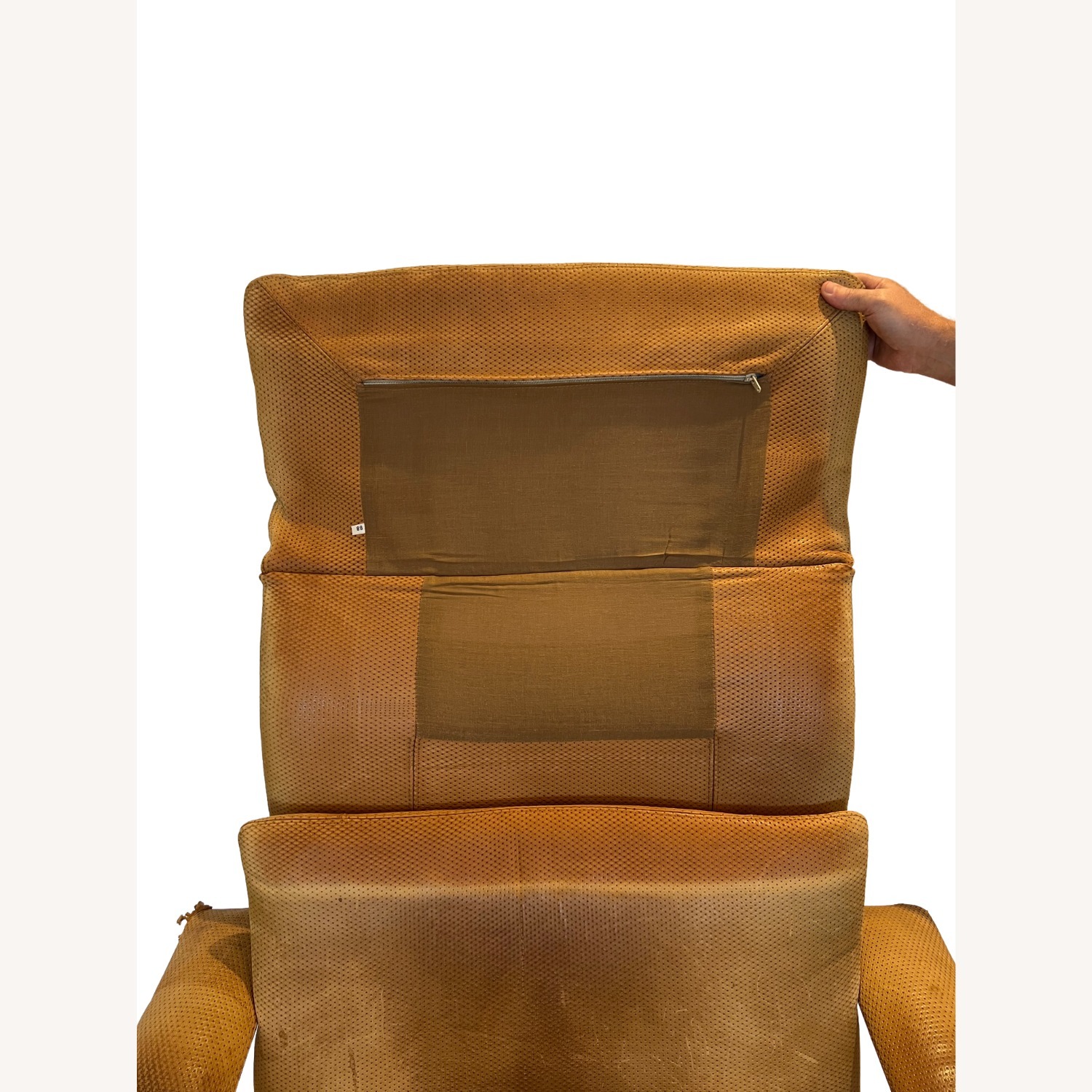 Saporiti Italia Executive Leather Swivel Chair - image-9