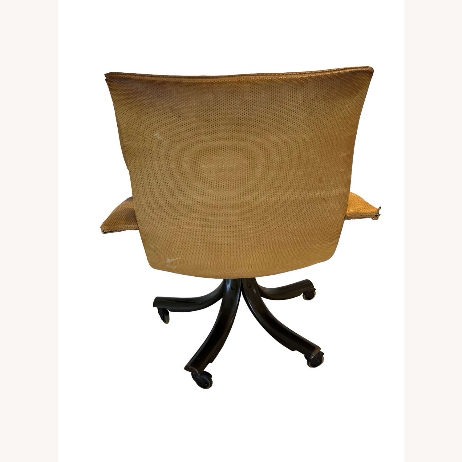 Saporiti Italia Executive Leather Swivel Chair - image-4