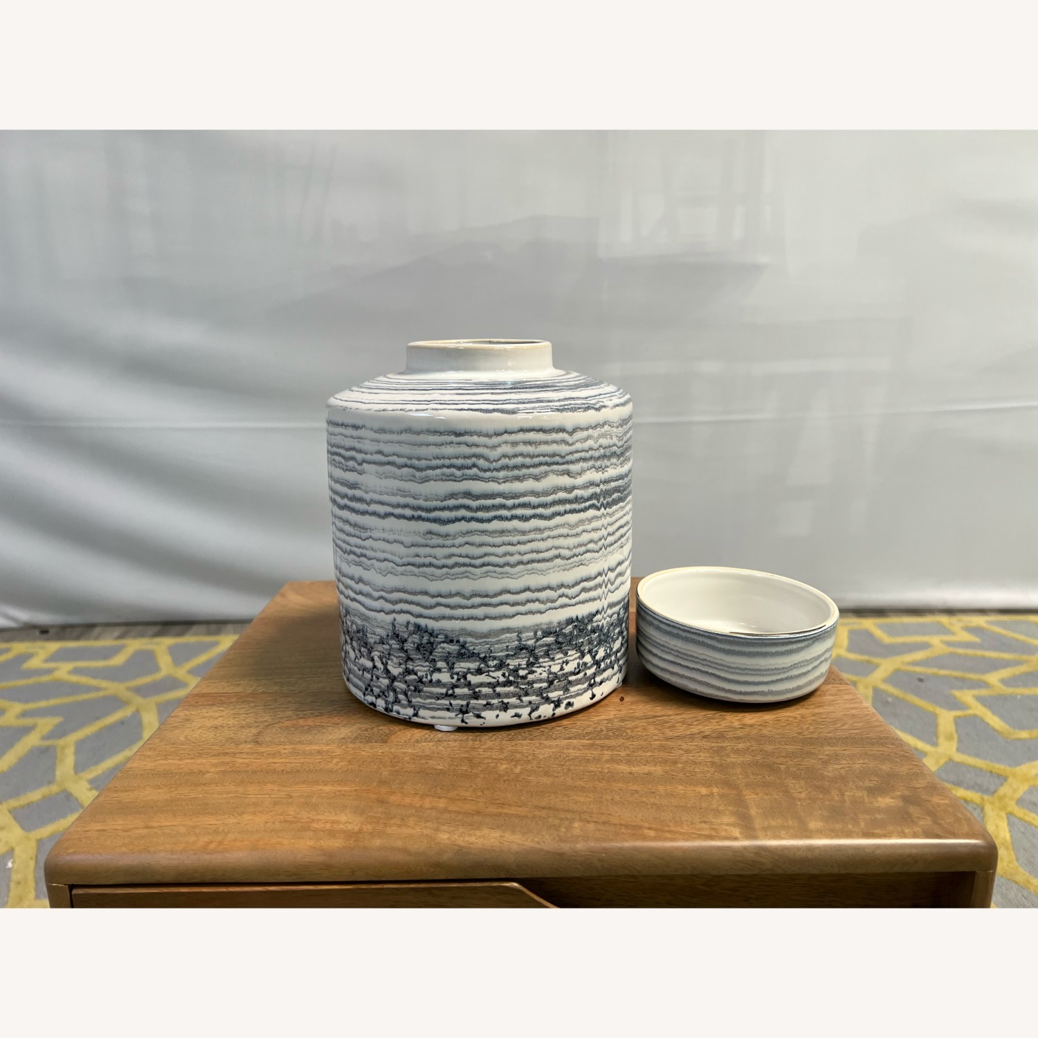 Jhori Stoneware Ginger Jar - image-4