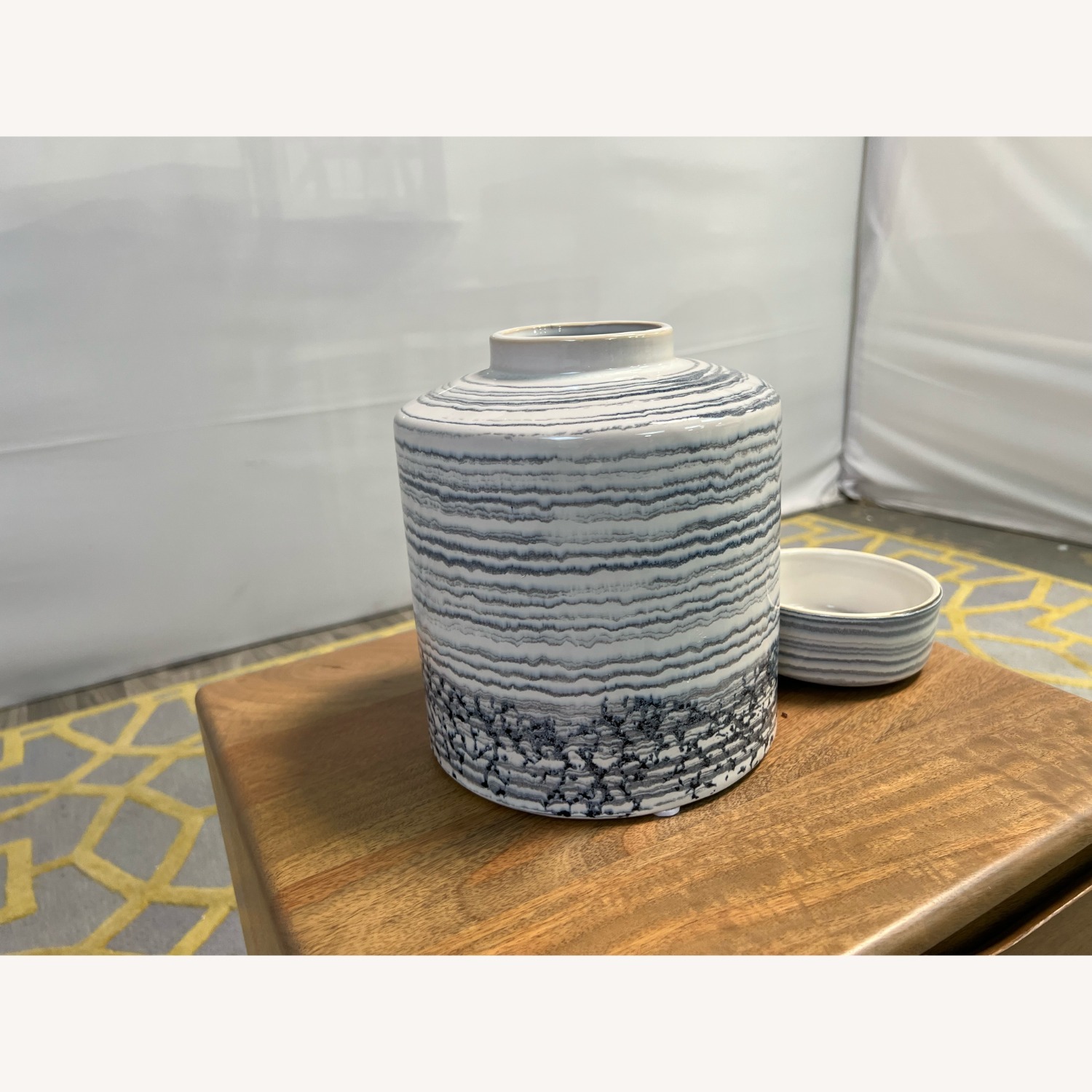 Jhori Stoneware Ginger Jar - image-5