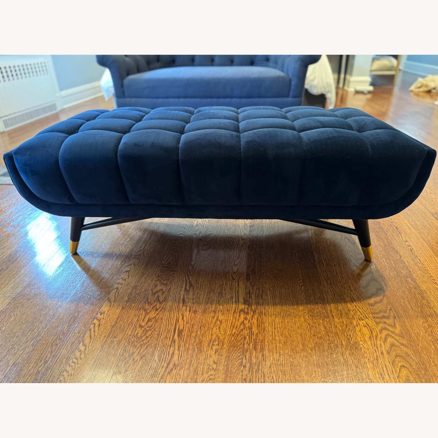 47.5" Mid-Century Modern Bench - image-4