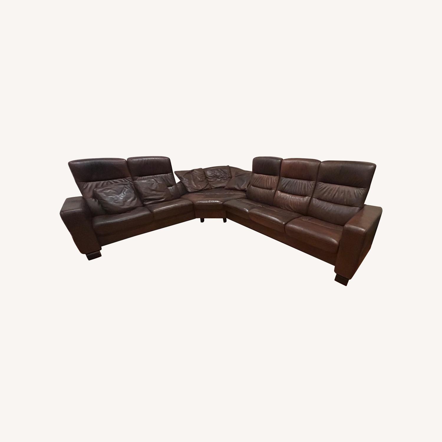 Sectional With Table (Storage in the Table) - image-0