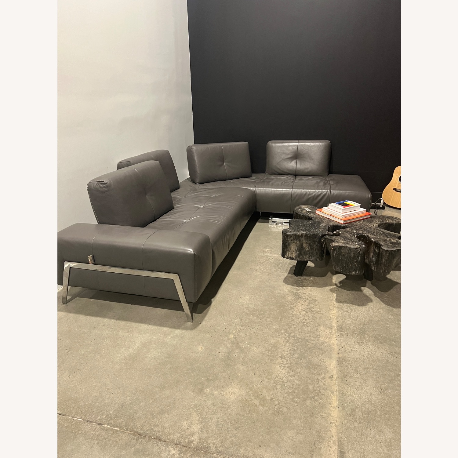 Scan Design Leather Sectional  - image-8