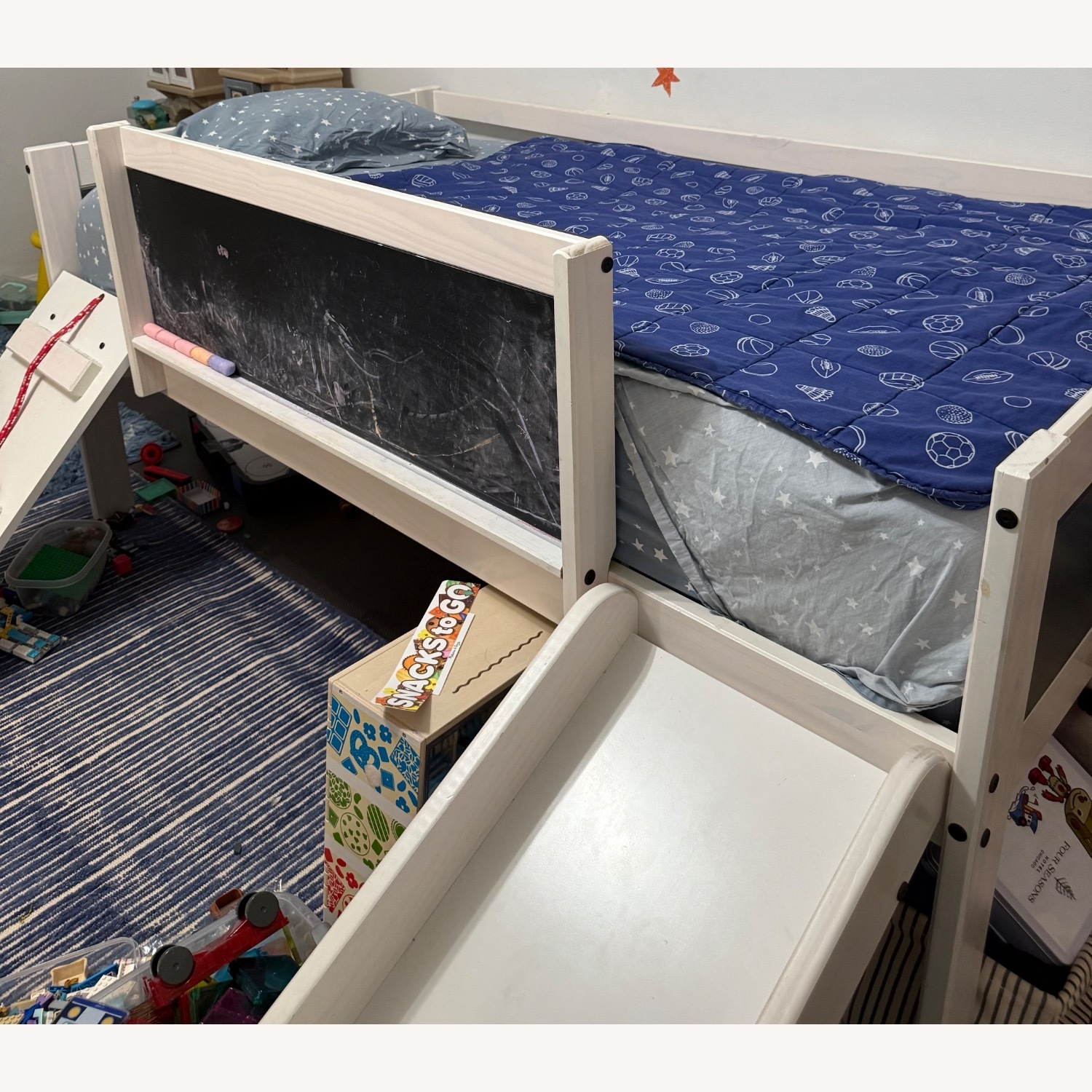 Twin Solid Wood Platform Loft Bed by Donco Kids - image-5