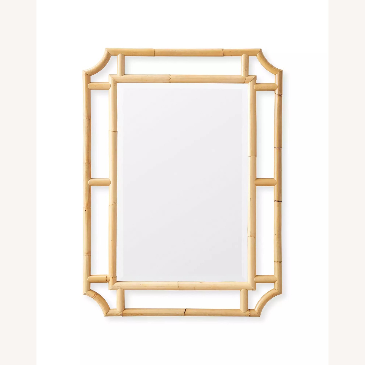 Serena & Lily Ojai Rattan Mirror - image-3