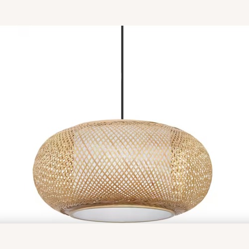 Used Rattan Ceiling Lamp for sale on AptDeco