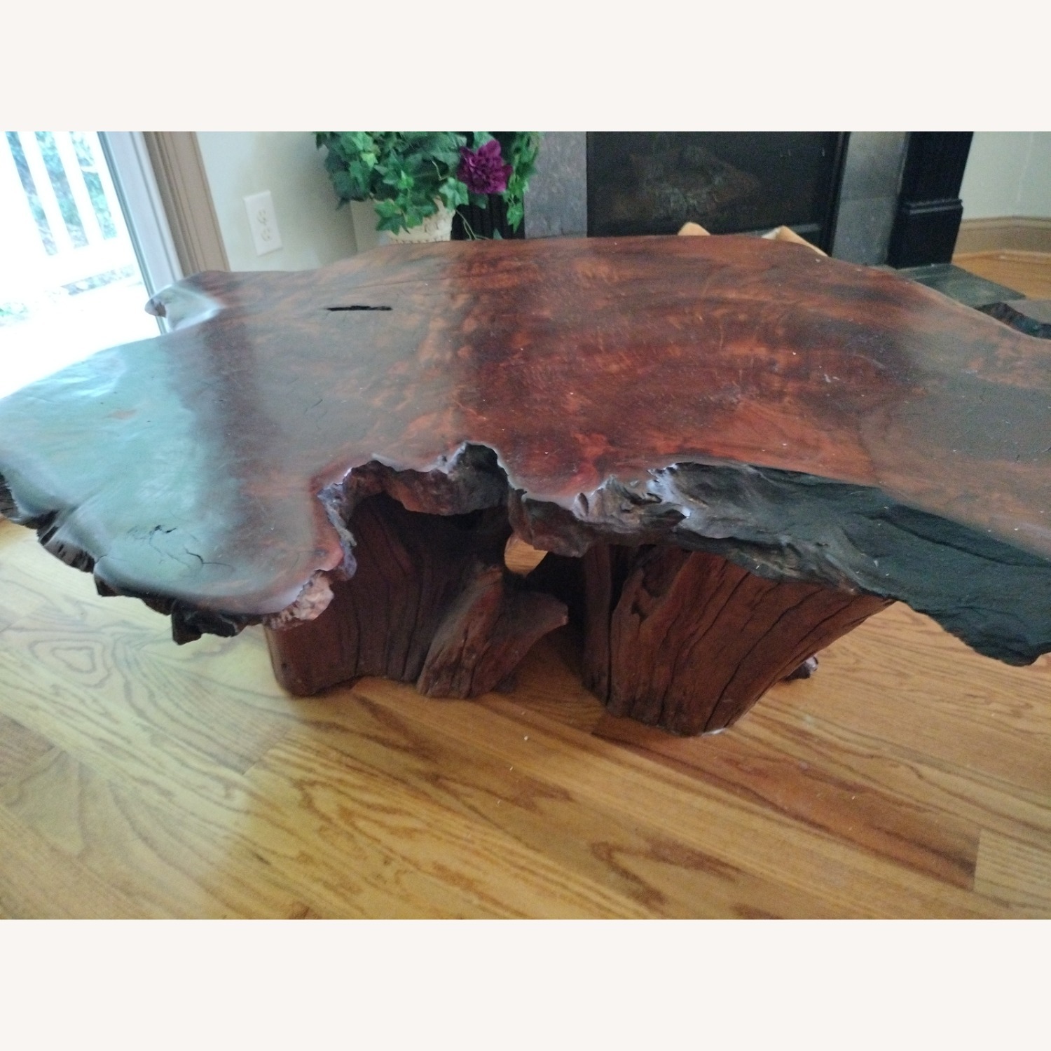 Custom California Redwood Coffee Table  - image-3