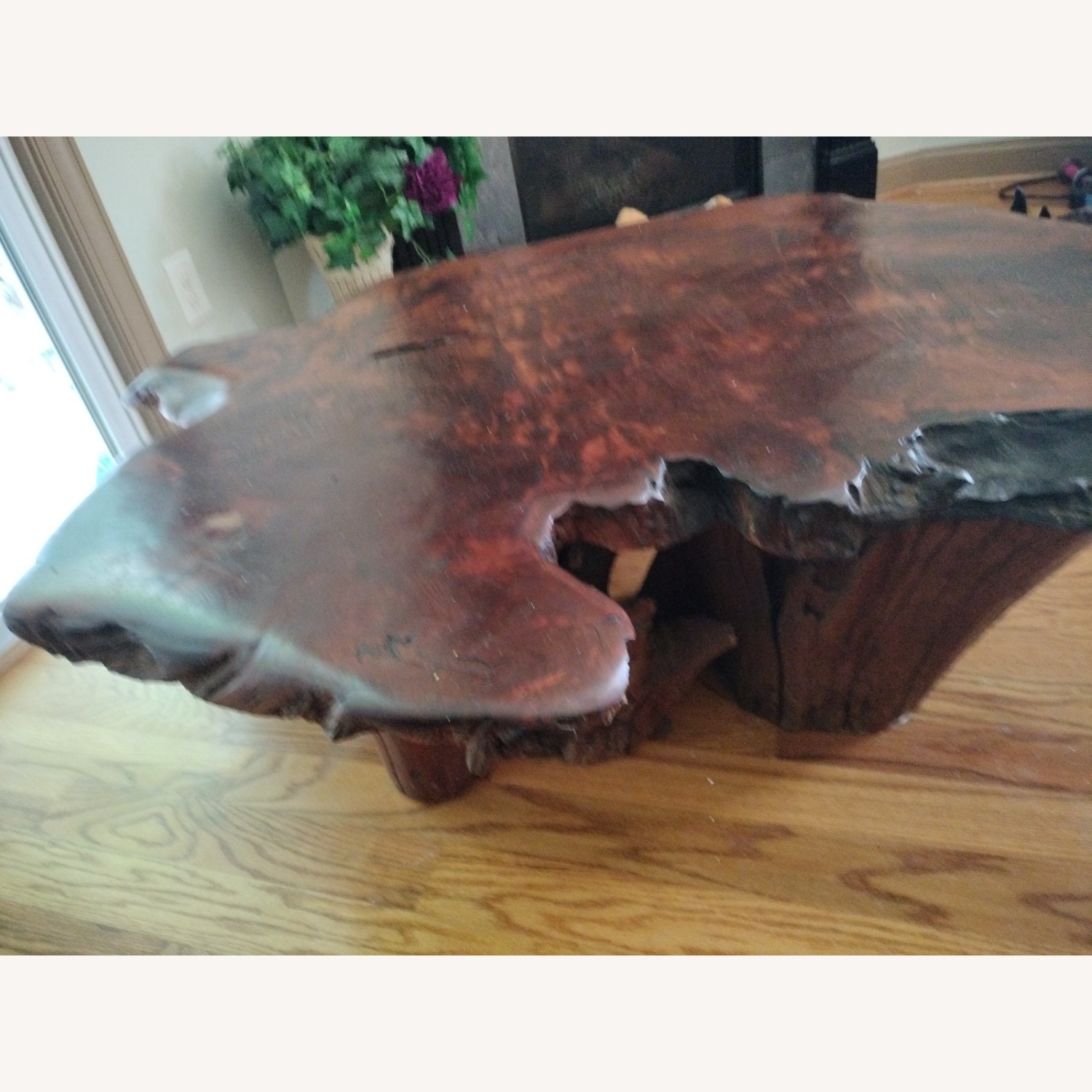 Custom California Redwood Coffee Table  - image-2