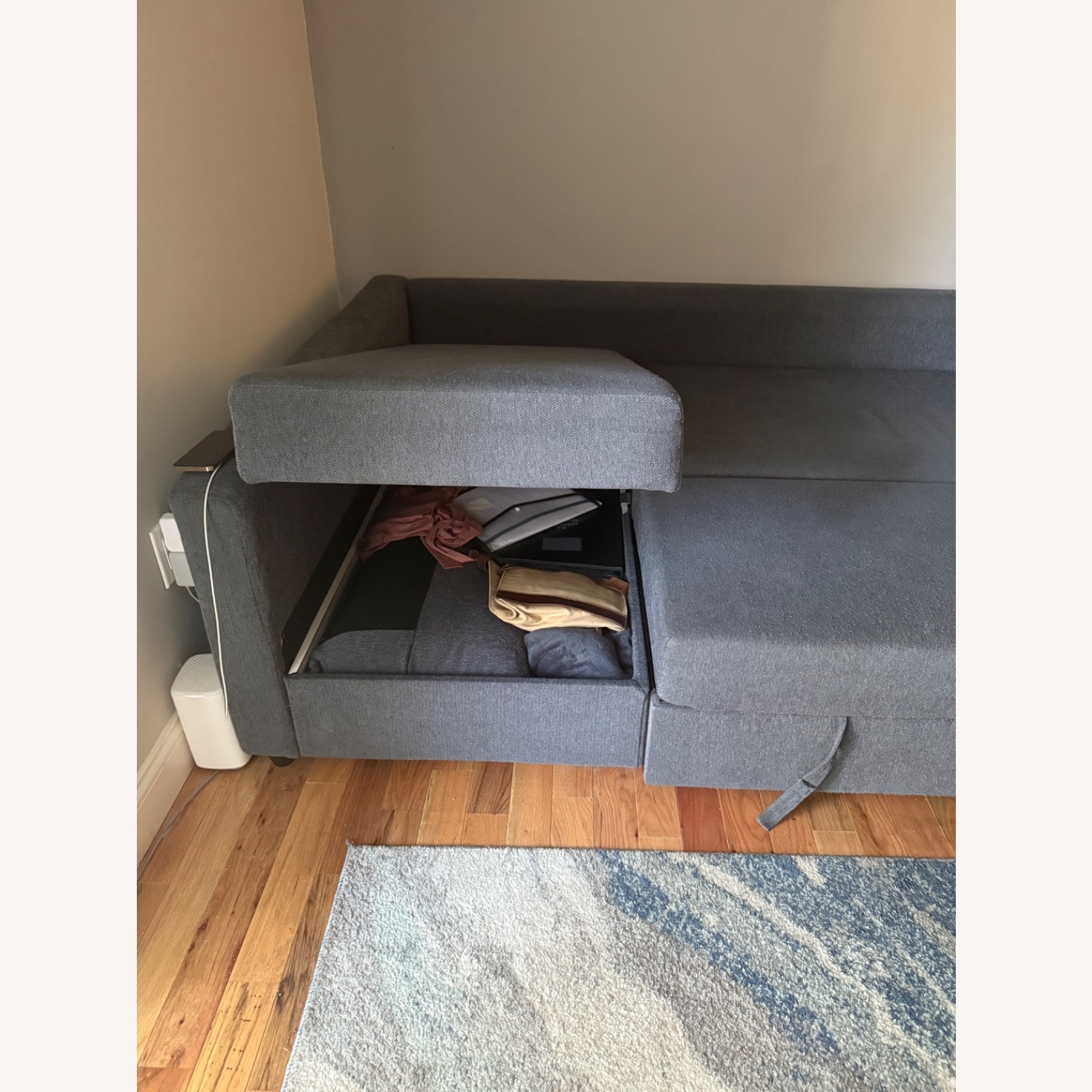 IKEA Friheten Sleeper Sectional,3 Seat With Storage - image-3