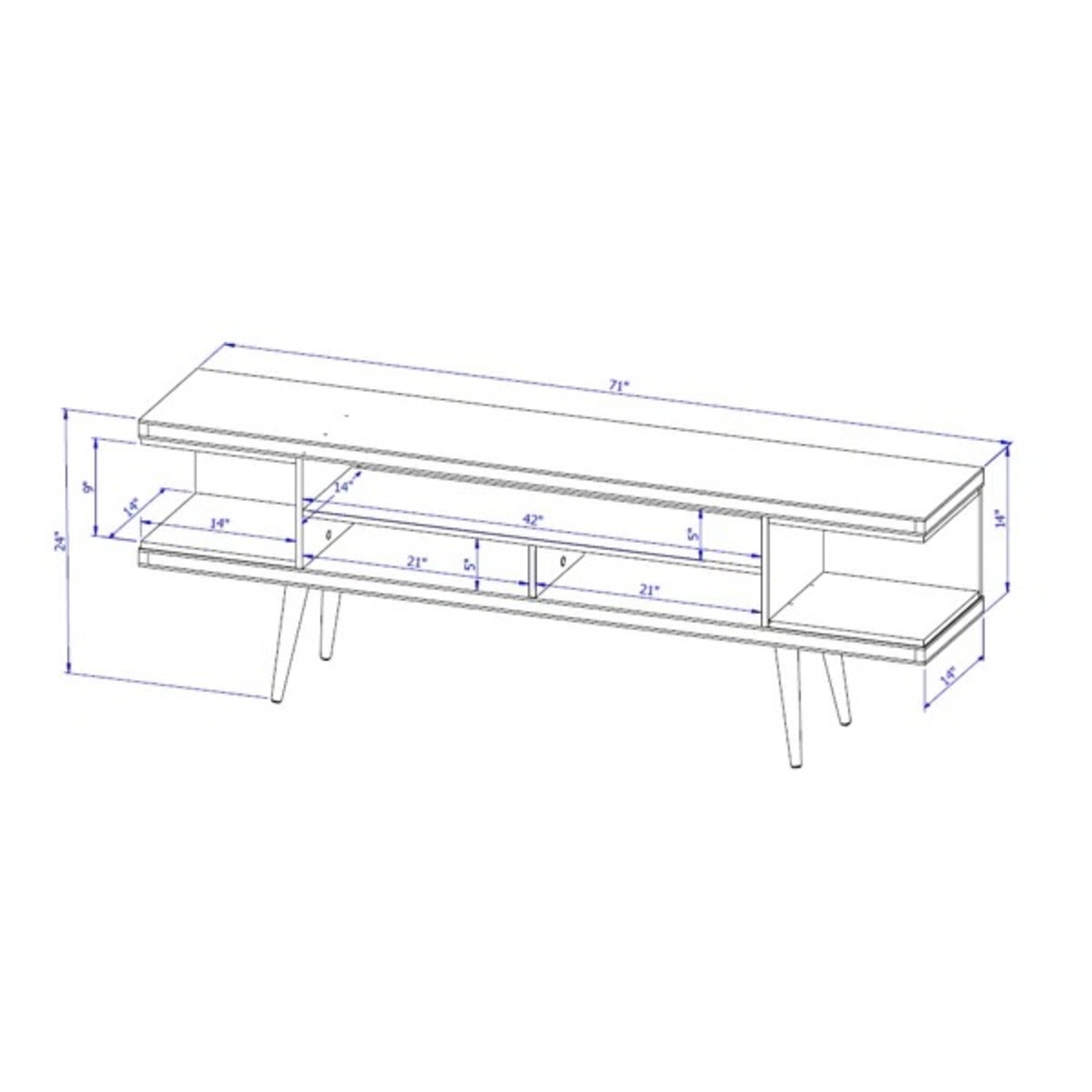 TV Stand for 65”tv - image-3