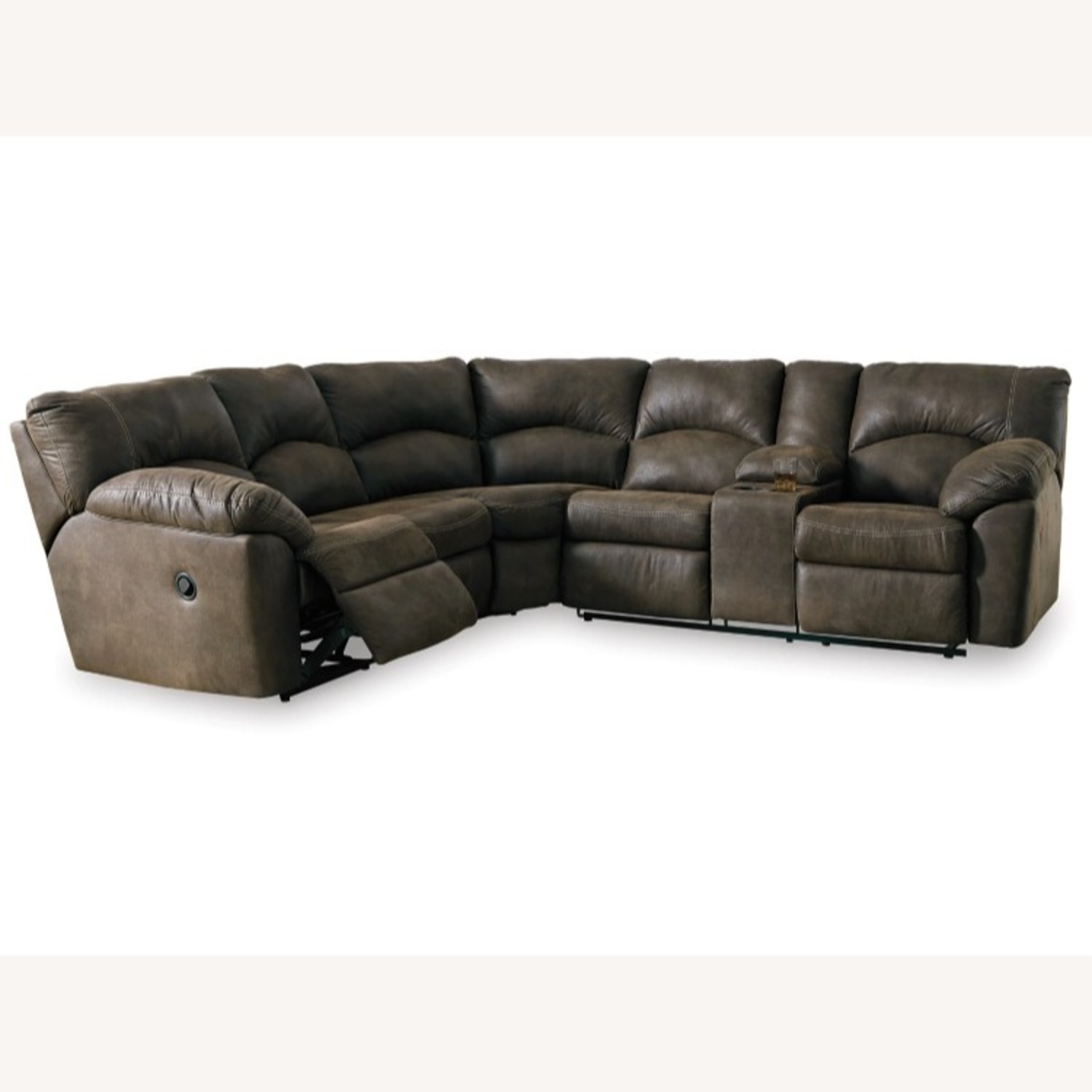 Tambo 2-Piece Manual Reclining Sectional - image-3