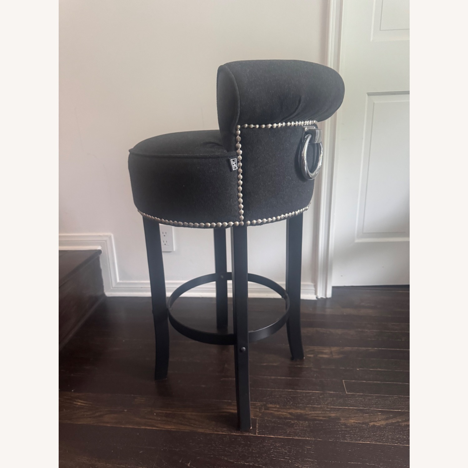 Eiccholtz Designer Stools Dark Blue - image-2