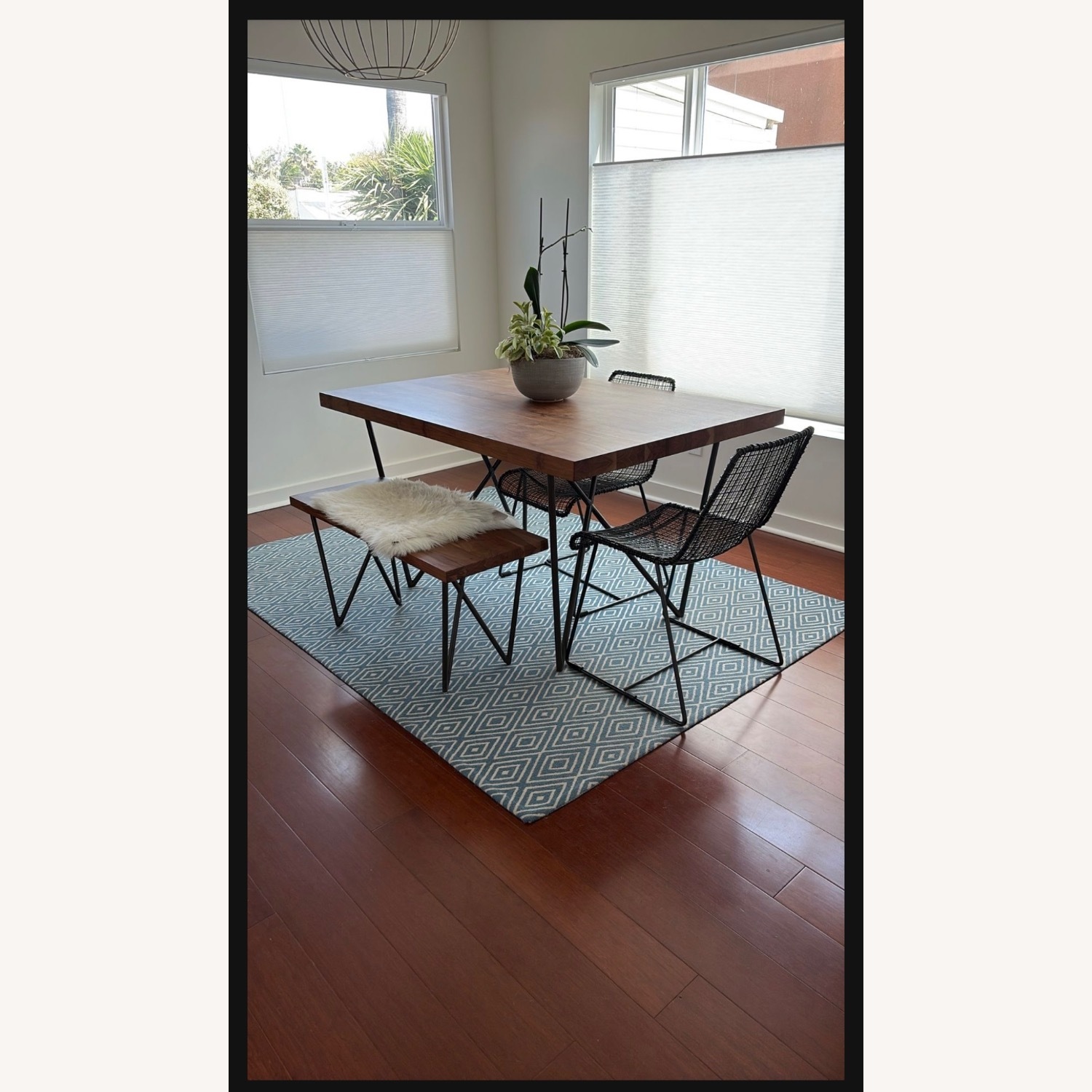 CB2 Dylan Dining Table 53”x36” - image-1