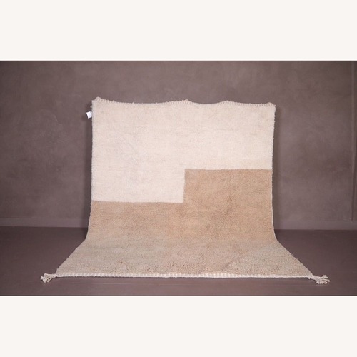 Used Moroccan Beni Ourain Rug (6x9) for sale on AptDeco