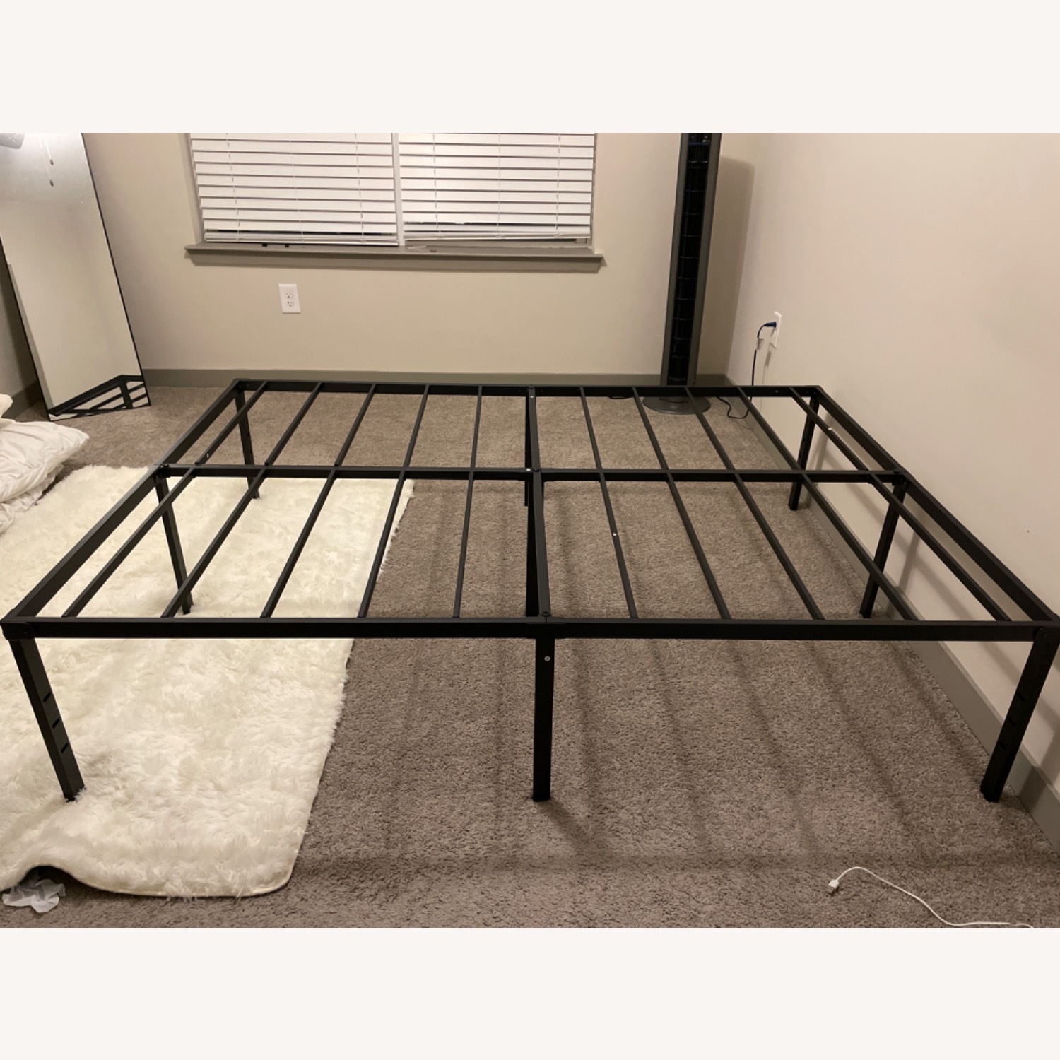 Full Size Metal Bed Frame - image-2