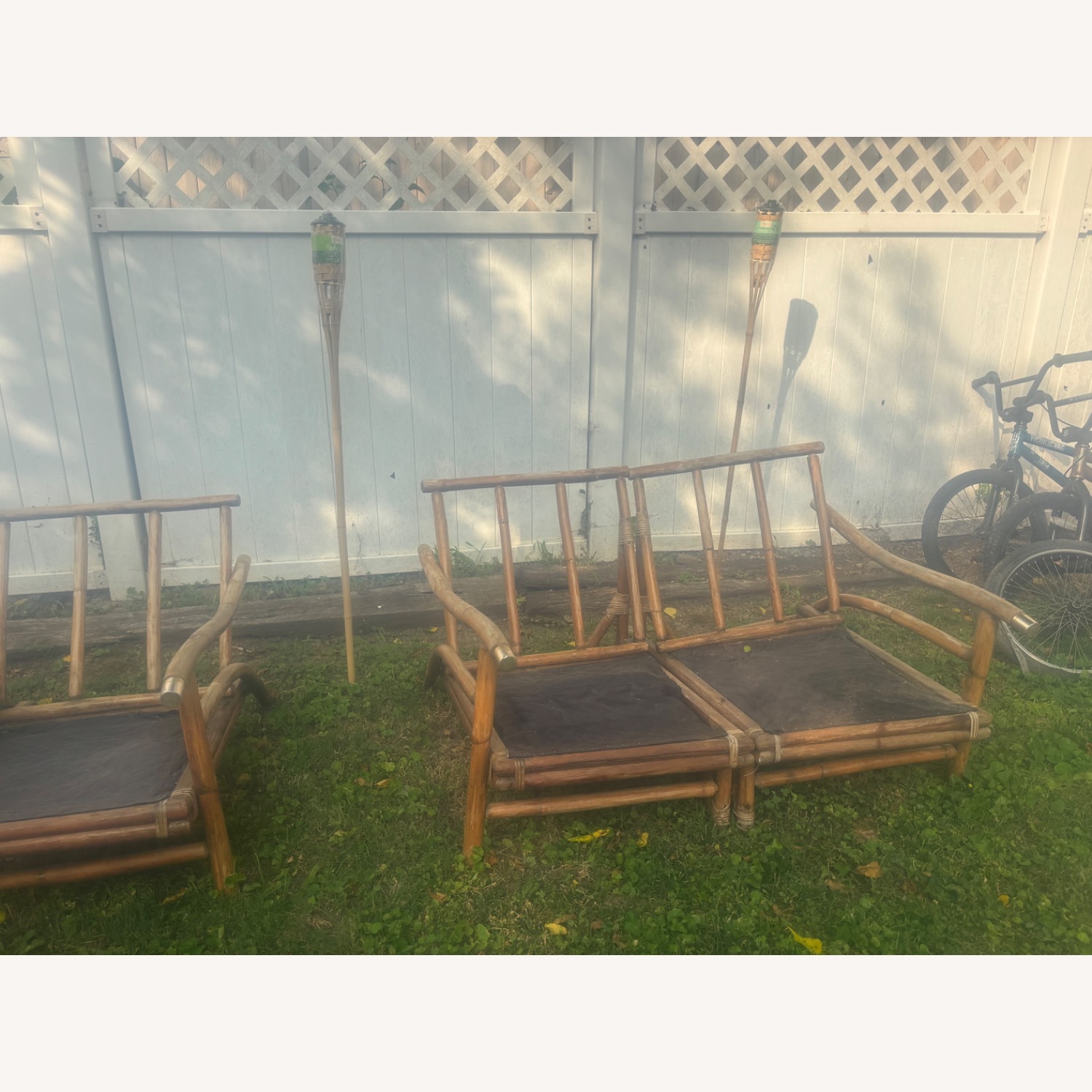 Rick’s Reed Bamboo/Rattan Seating 4 pc Set - image-8