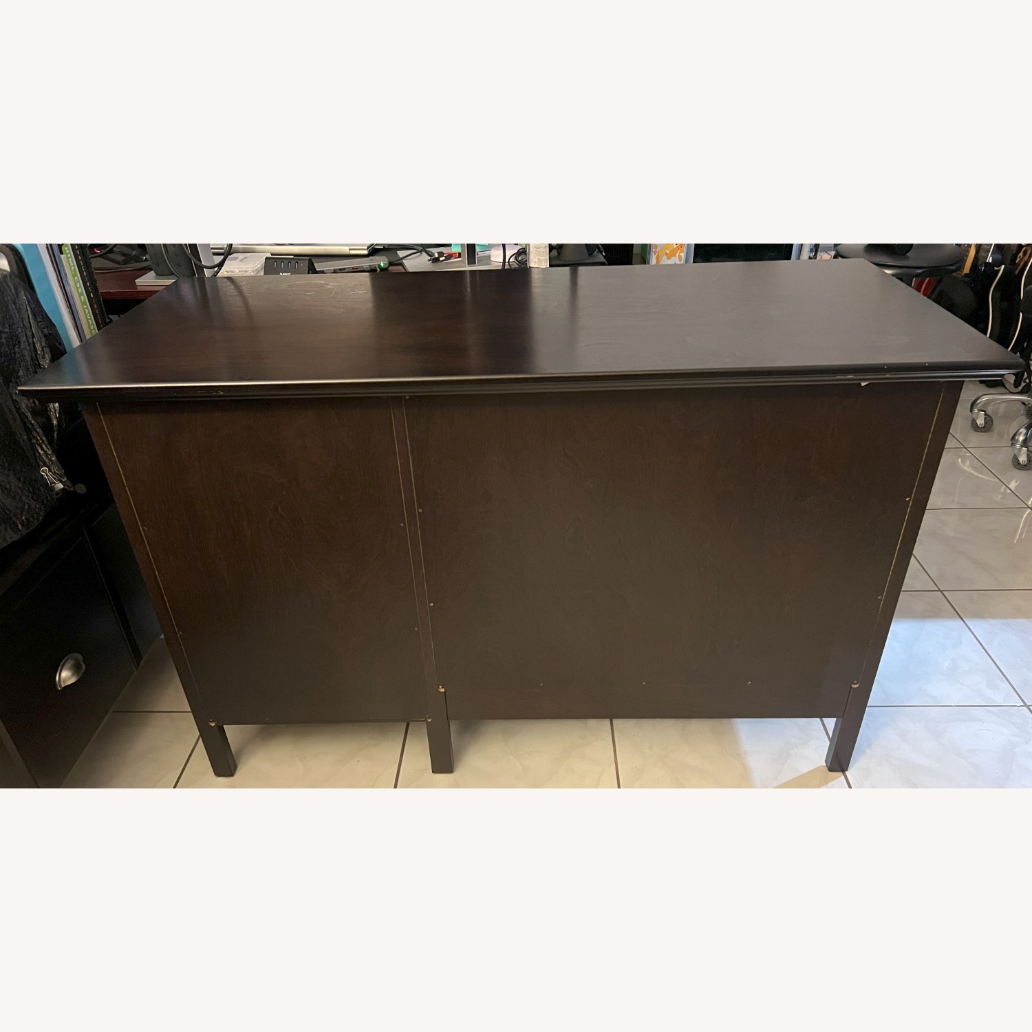 Sturdy Wood Desk with Ample Storage - image-3