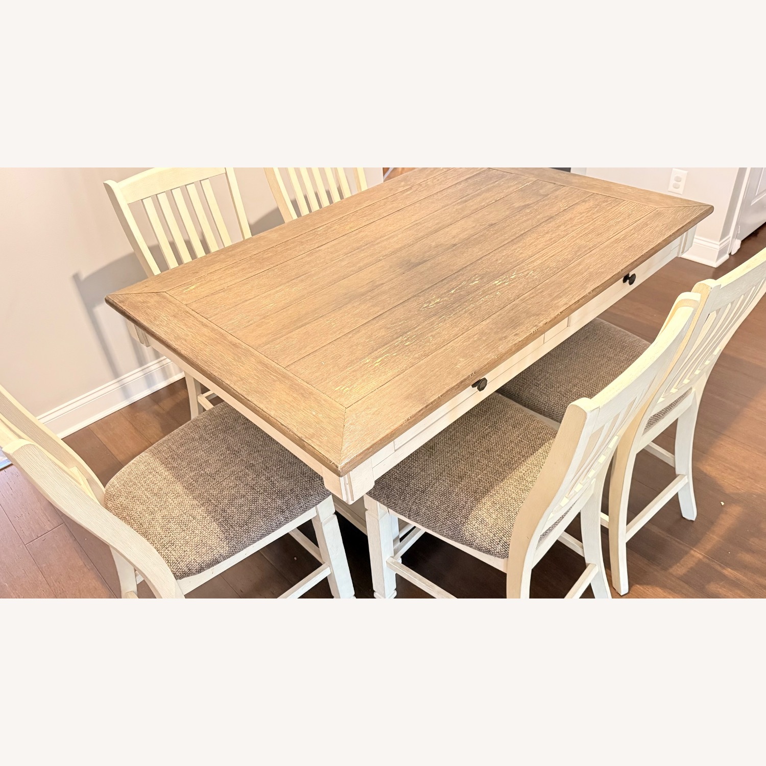 Bolanburg Counter Height Dining Table and 4 Barstools - image-1