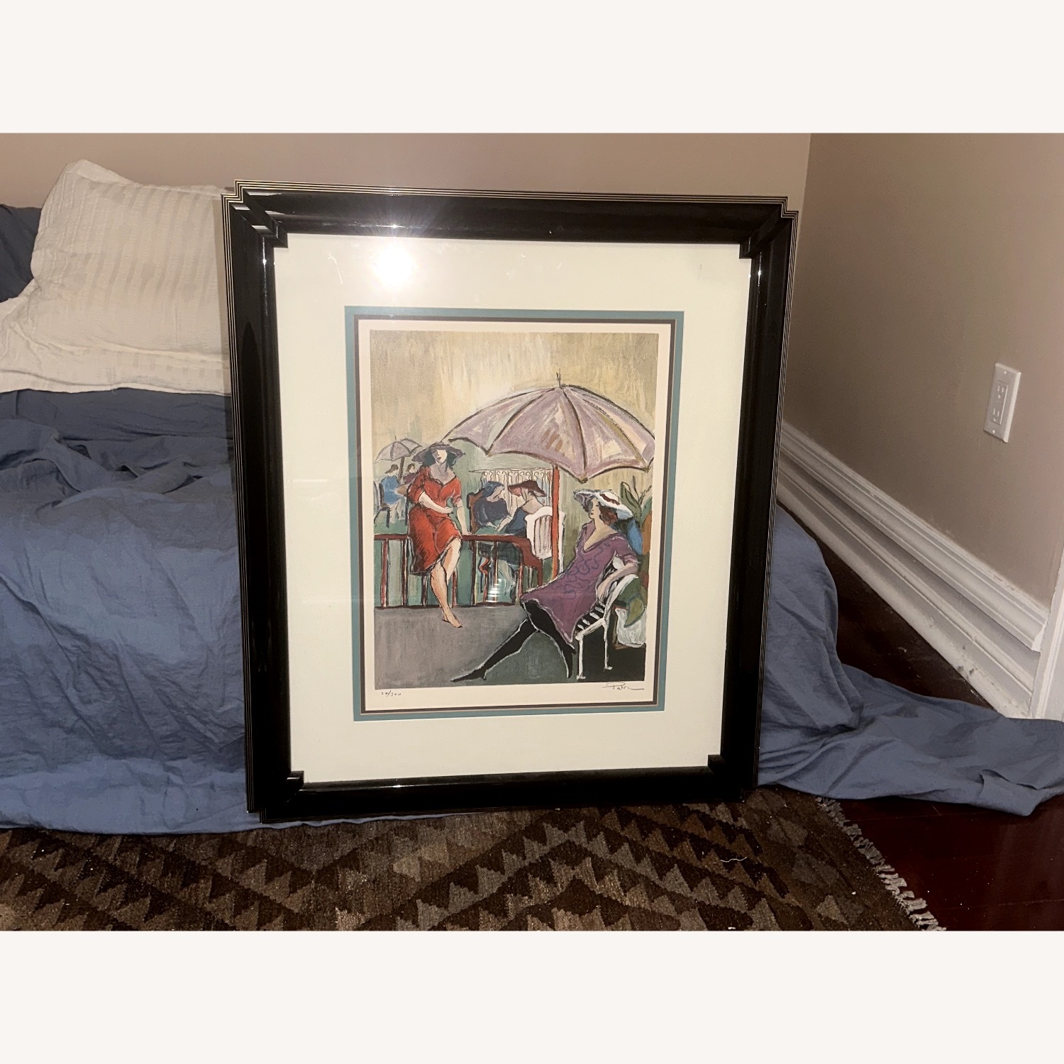 Vintage Art Deco Painting - image-3