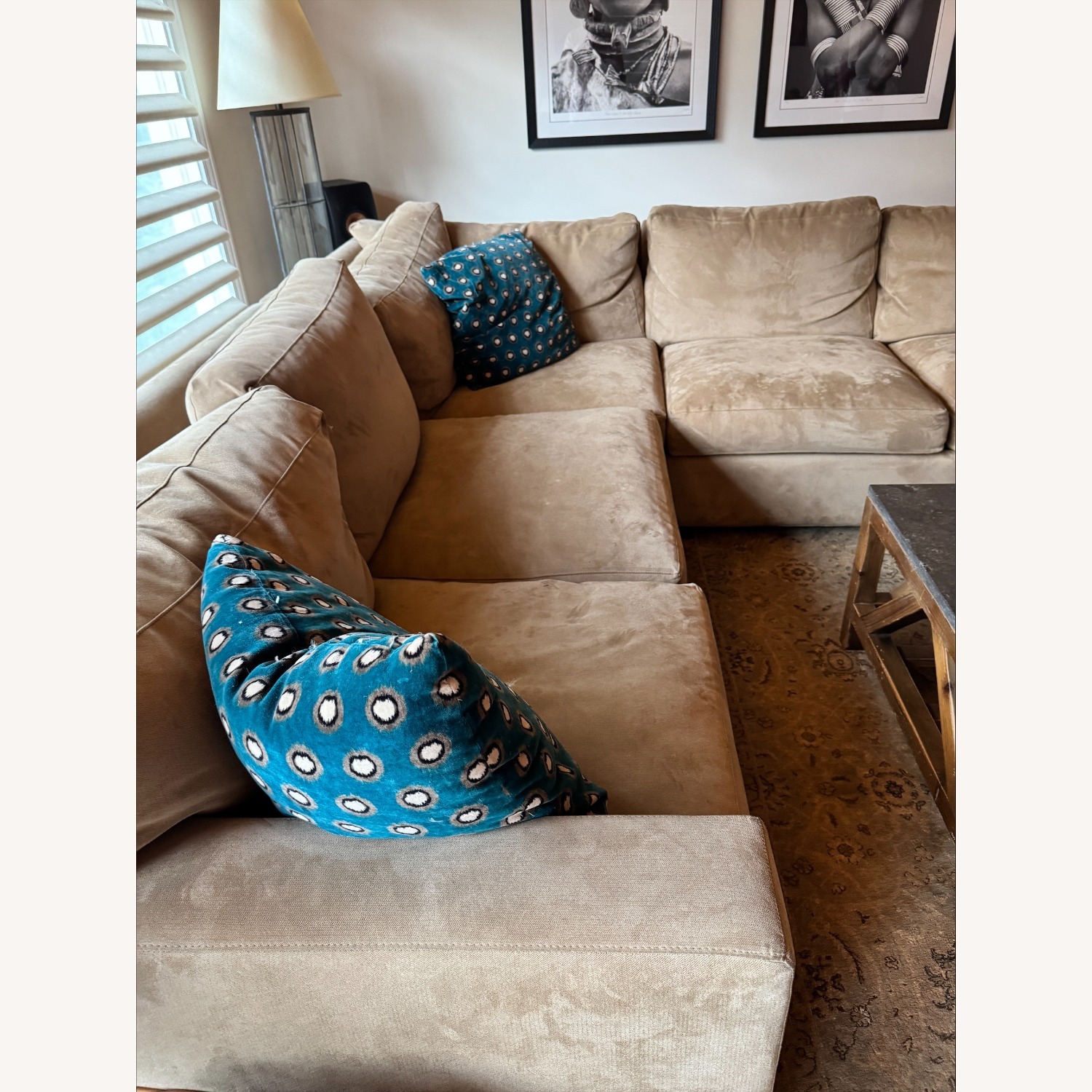 Crate & Barrel Axis Couch - image-4