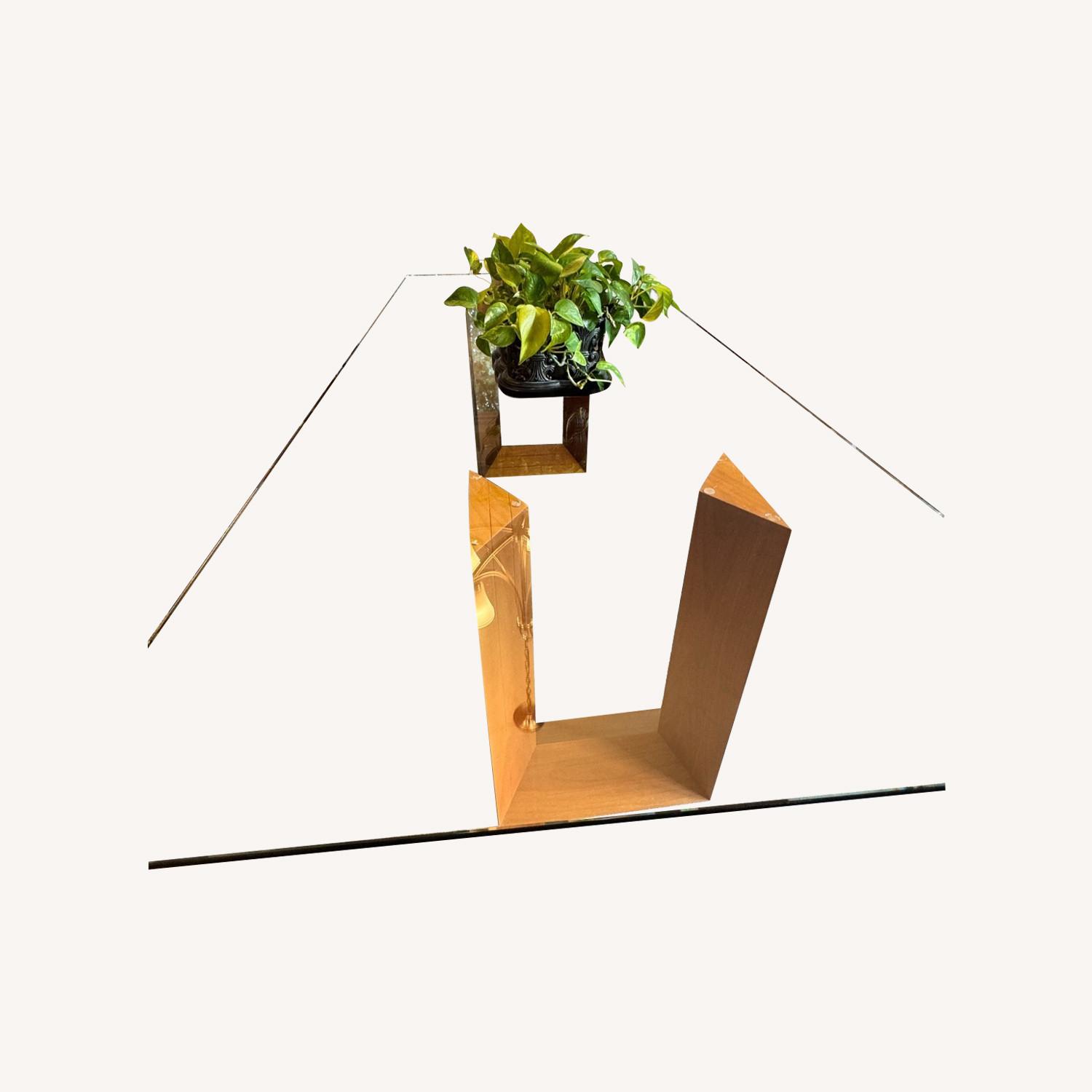 Elegant Glass Dining Table - image-0