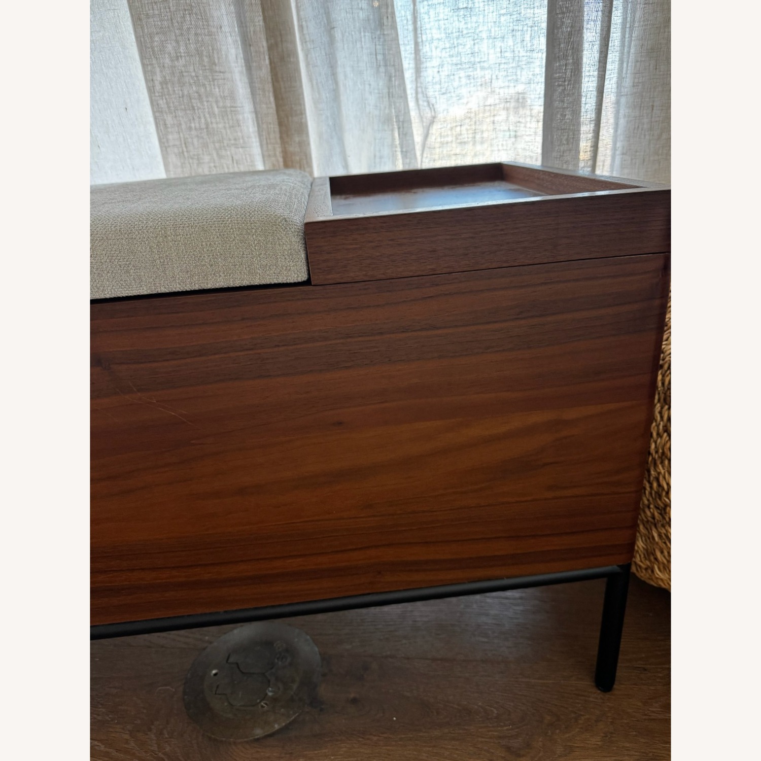 Article Thari 53" Bench - Walnut - image-6