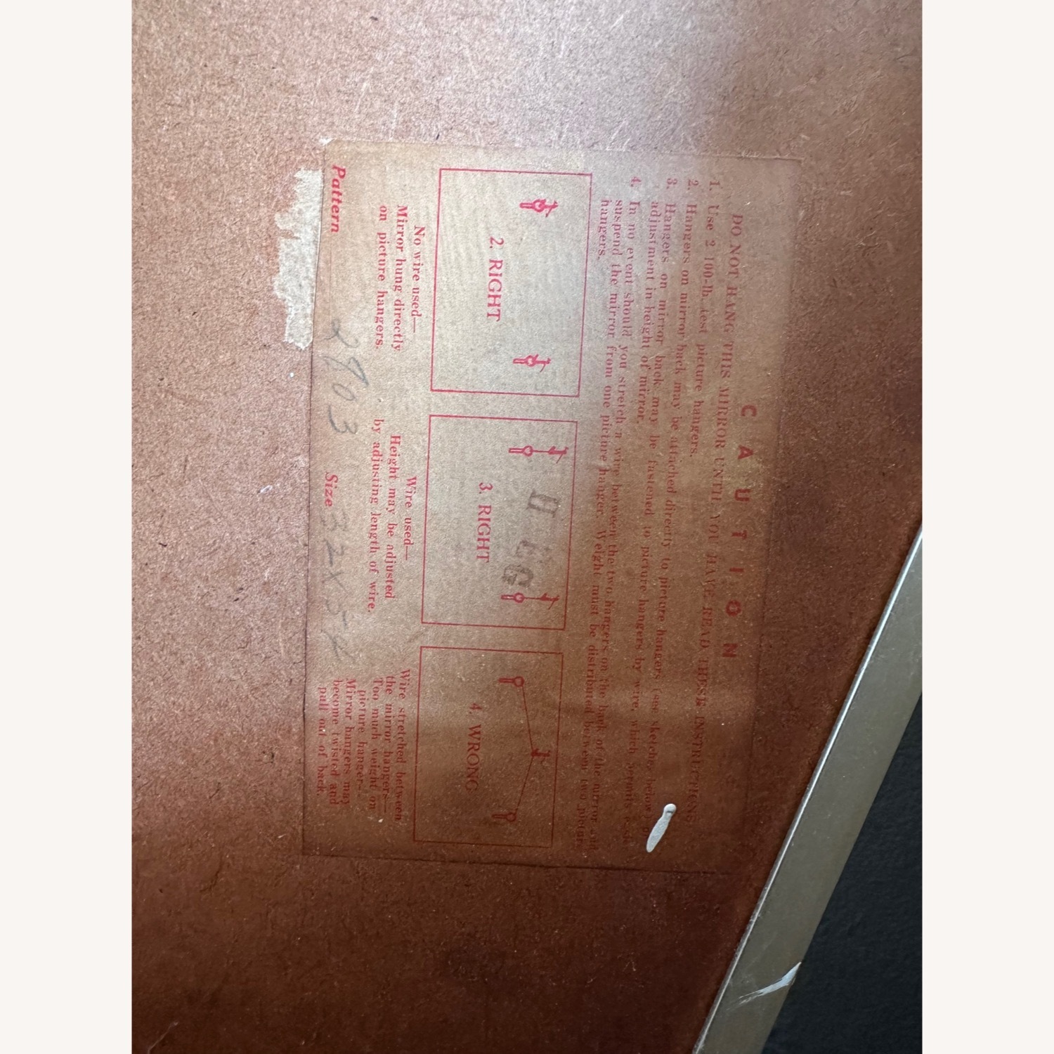 Mid Century Mirror By Hart Mirror Plate Company - image-3