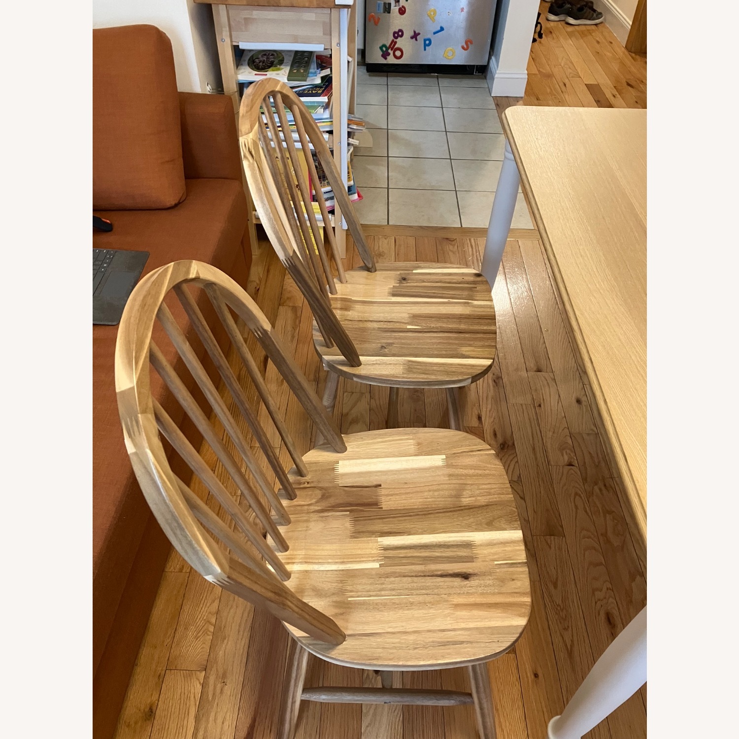 IKEA Skogsta Dining Chairs (2x) - image-1