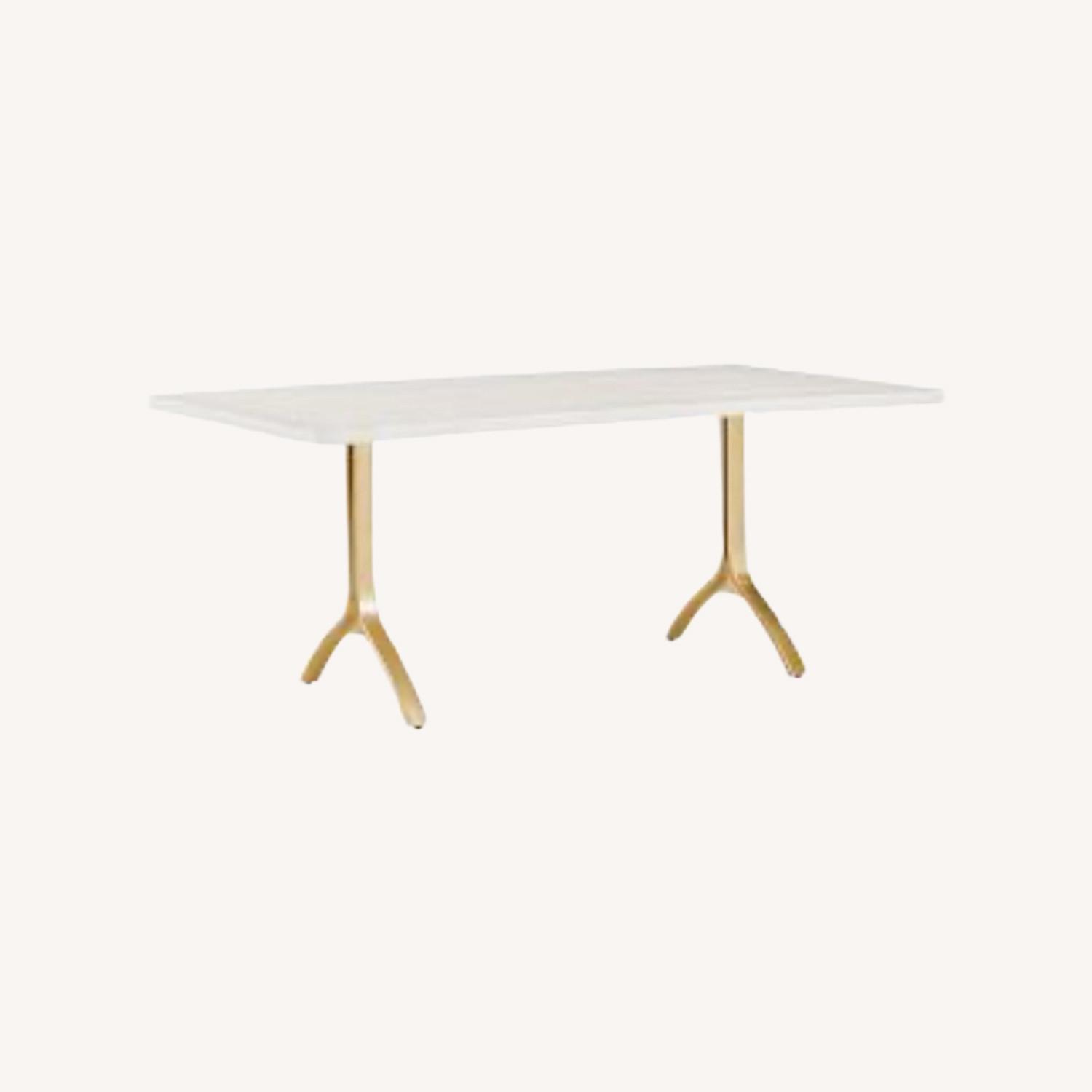 Avery Wishbone Dining Table - image-0