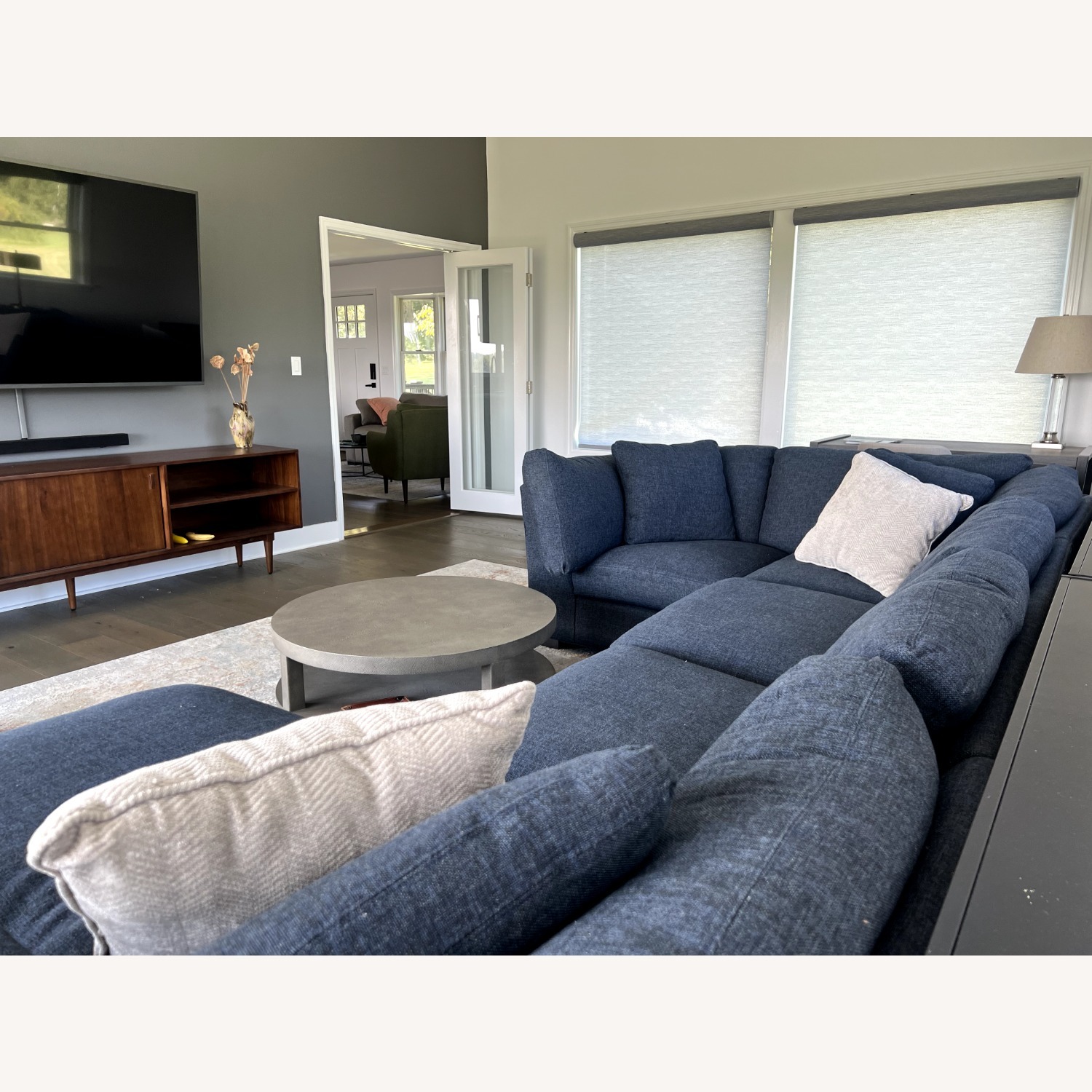 Room & Board Metro Sectional in Sumner Fabric - image-2