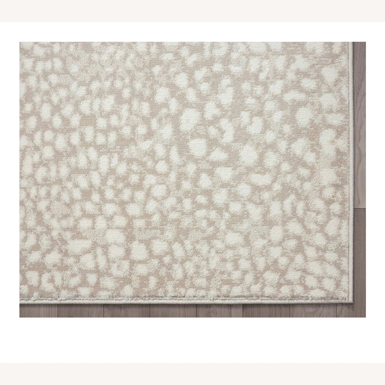 Beige Cheetah Print Area Rug - image-3