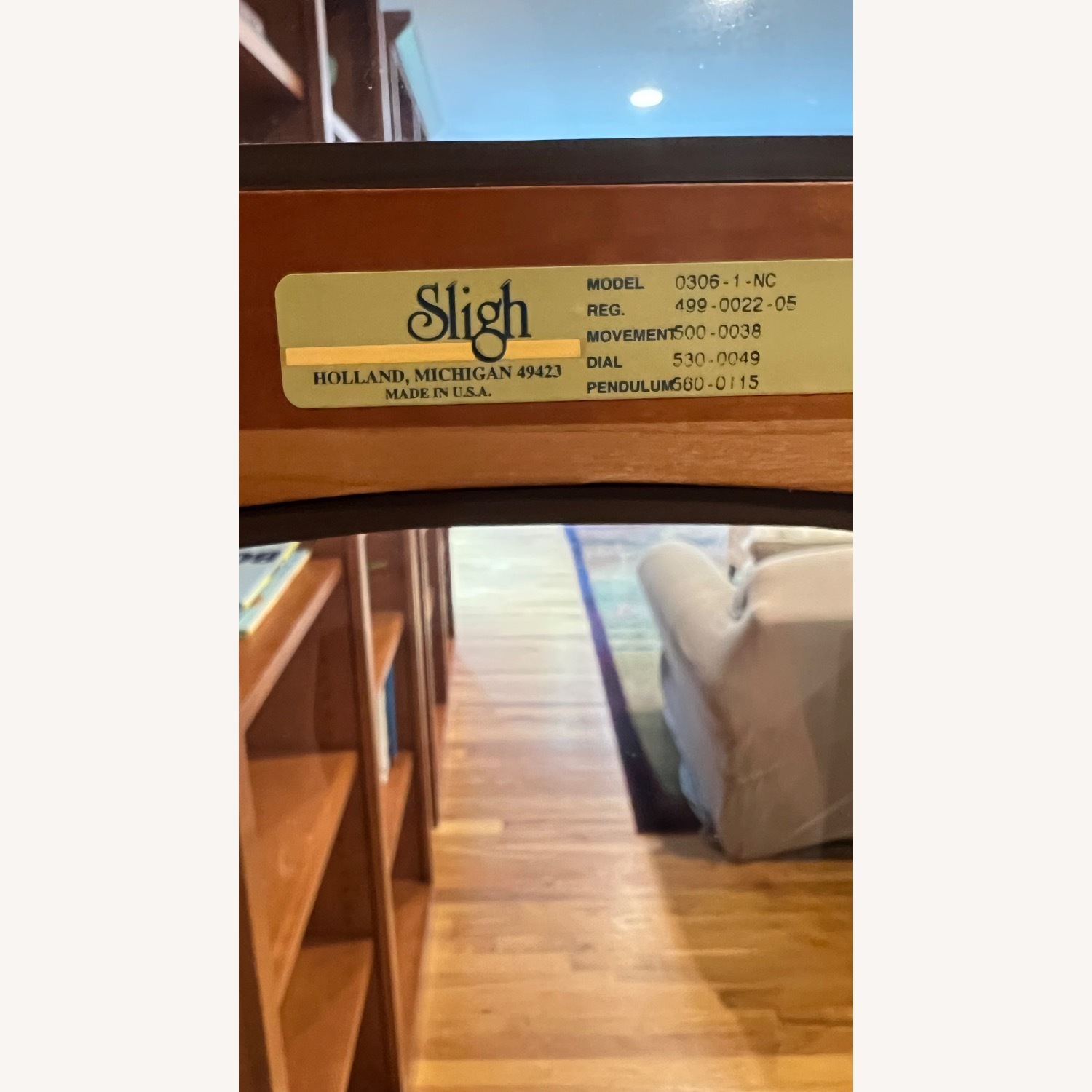 Sligh Grandfather Clock W Night Silencer - image-4
