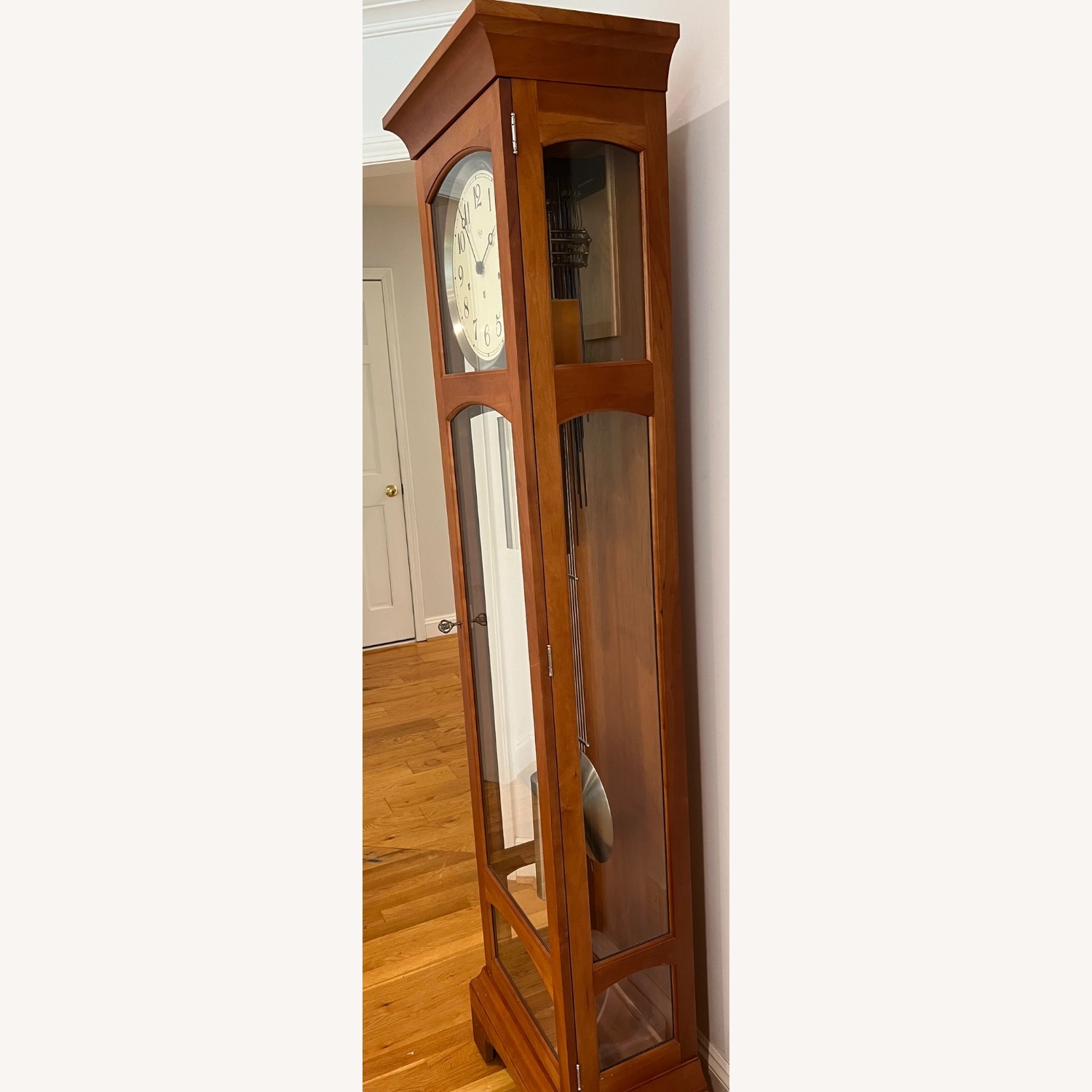 Sligh Grandfather Clock W Night Silencer - image-3