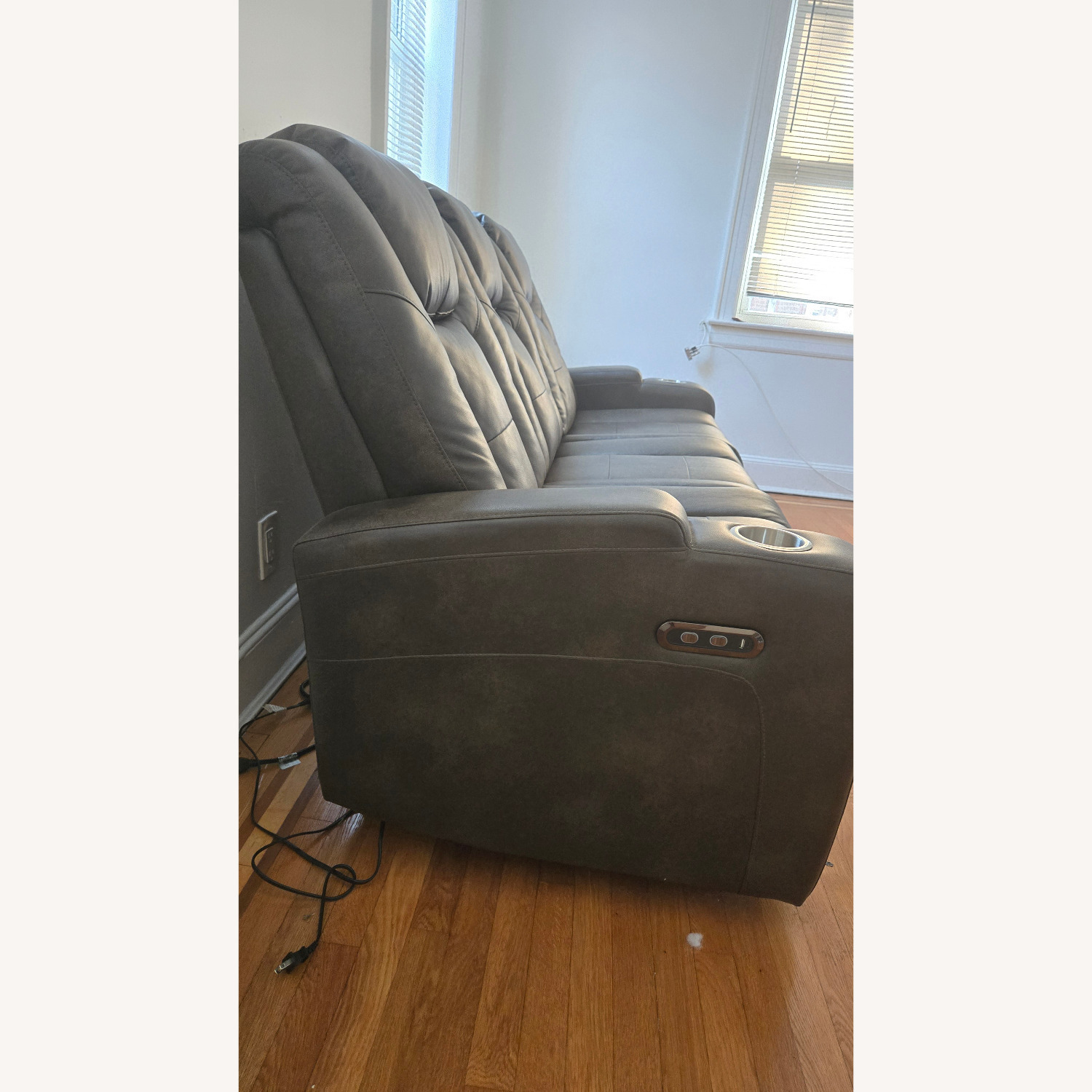 Matera Power Sofa With Drop-Down Table - image-3