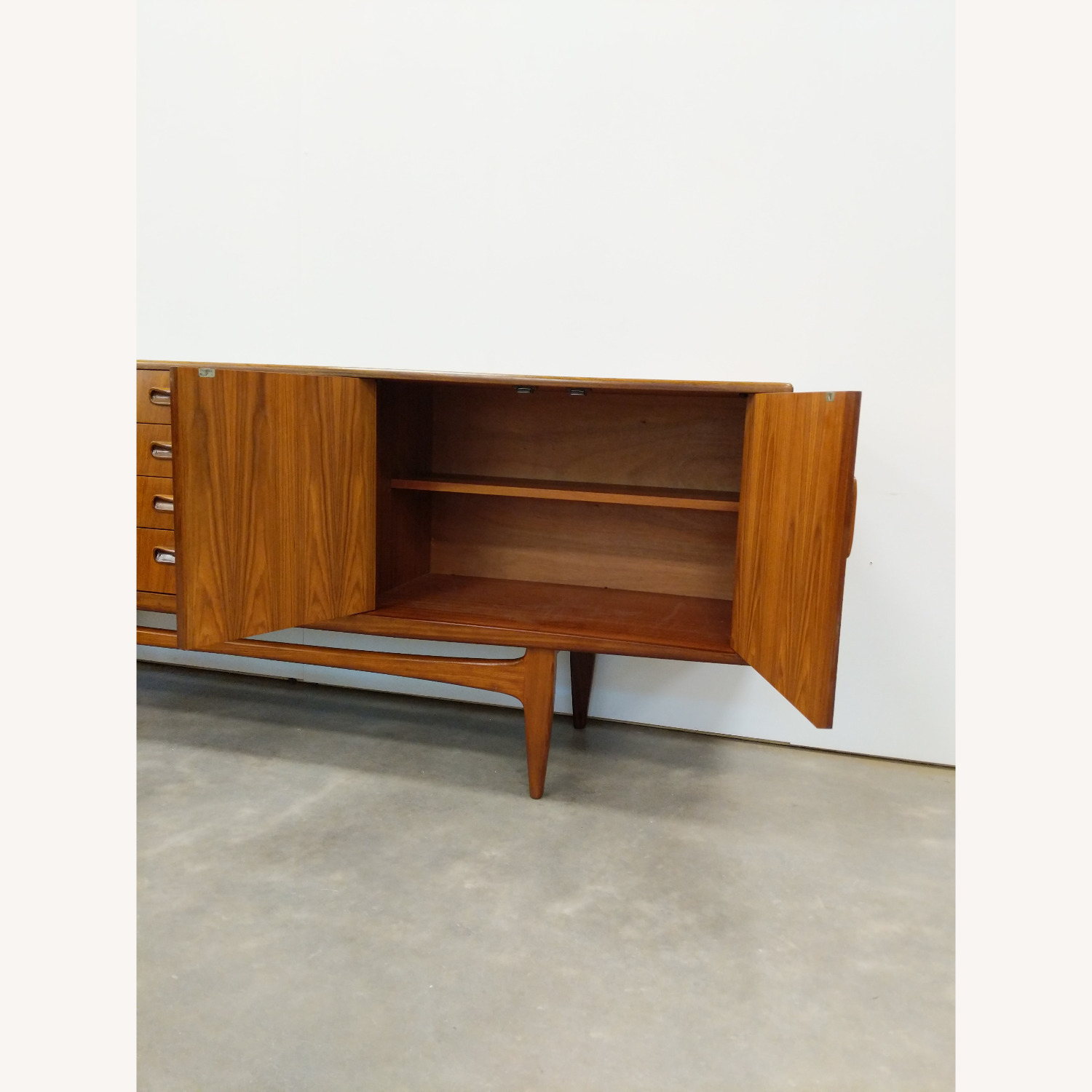 Vintage Mid Century Modern Teak Credenza by G Plan - image-4