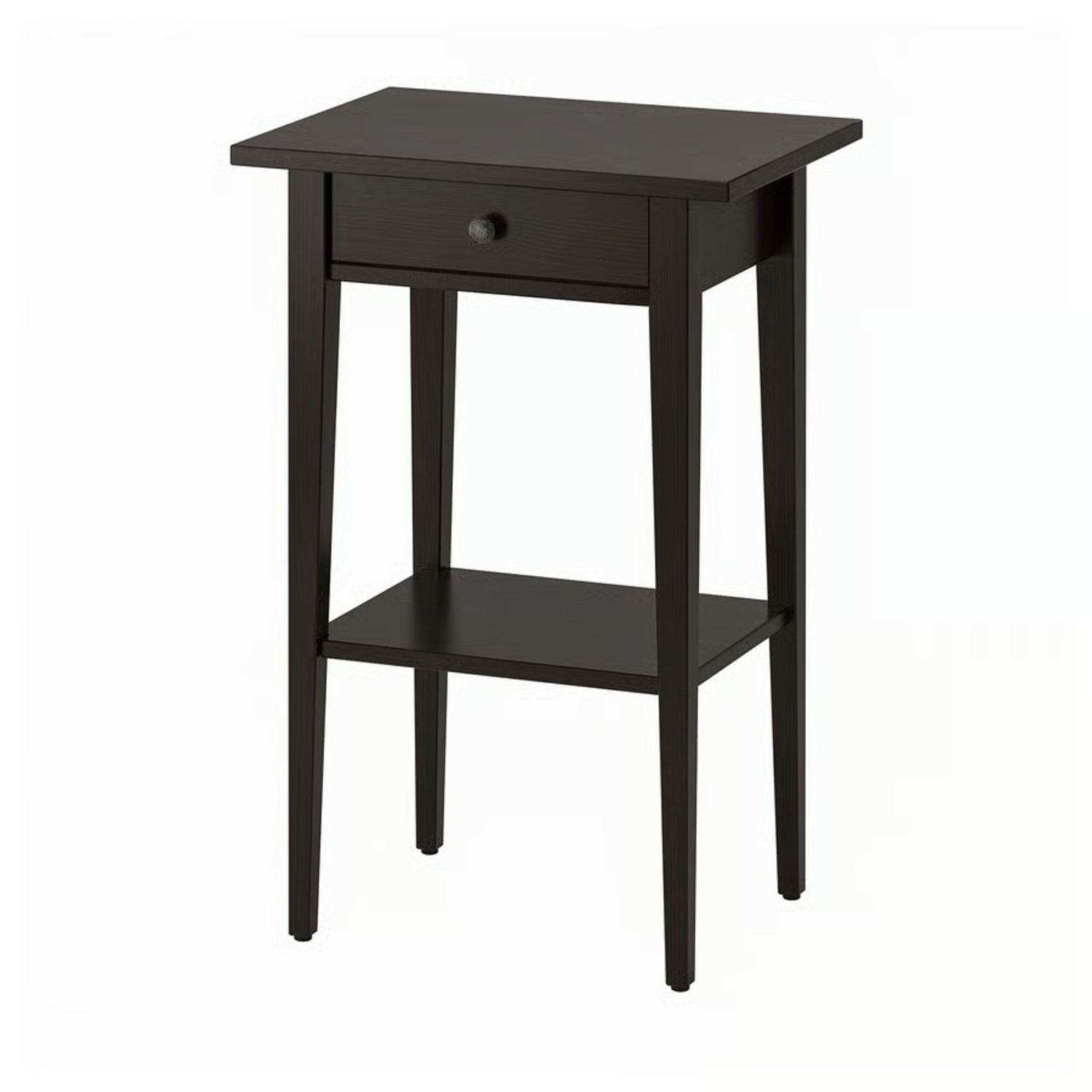 IKEA HEMNES Nightstand, Black - image-6