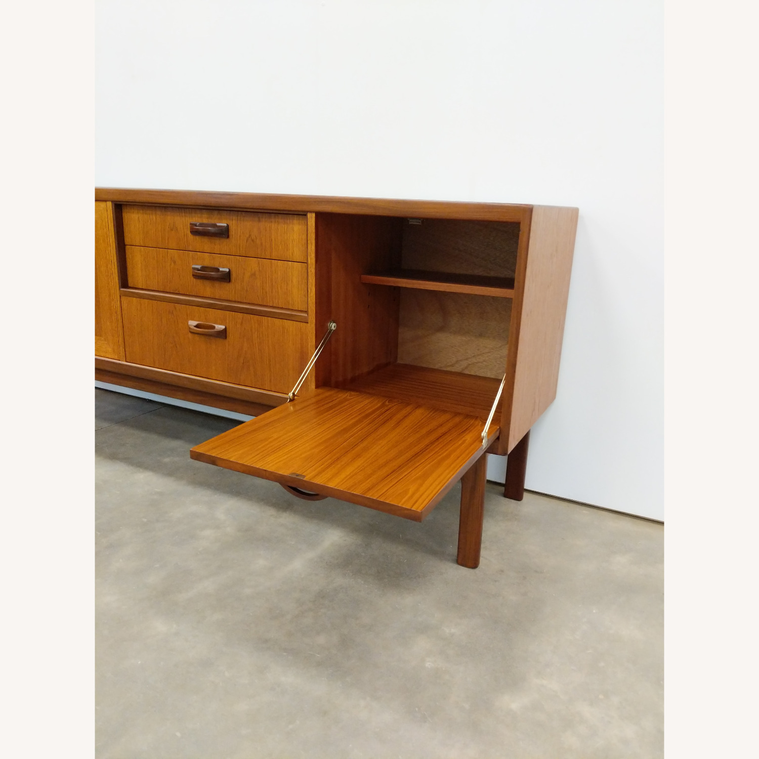 Vintage Mid Century Modern Teak Credenza by G Plan - image-7