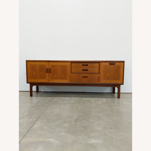 Used Vintage Mid Century Modern Teak Credenza by G Plan for sale on AptDeco