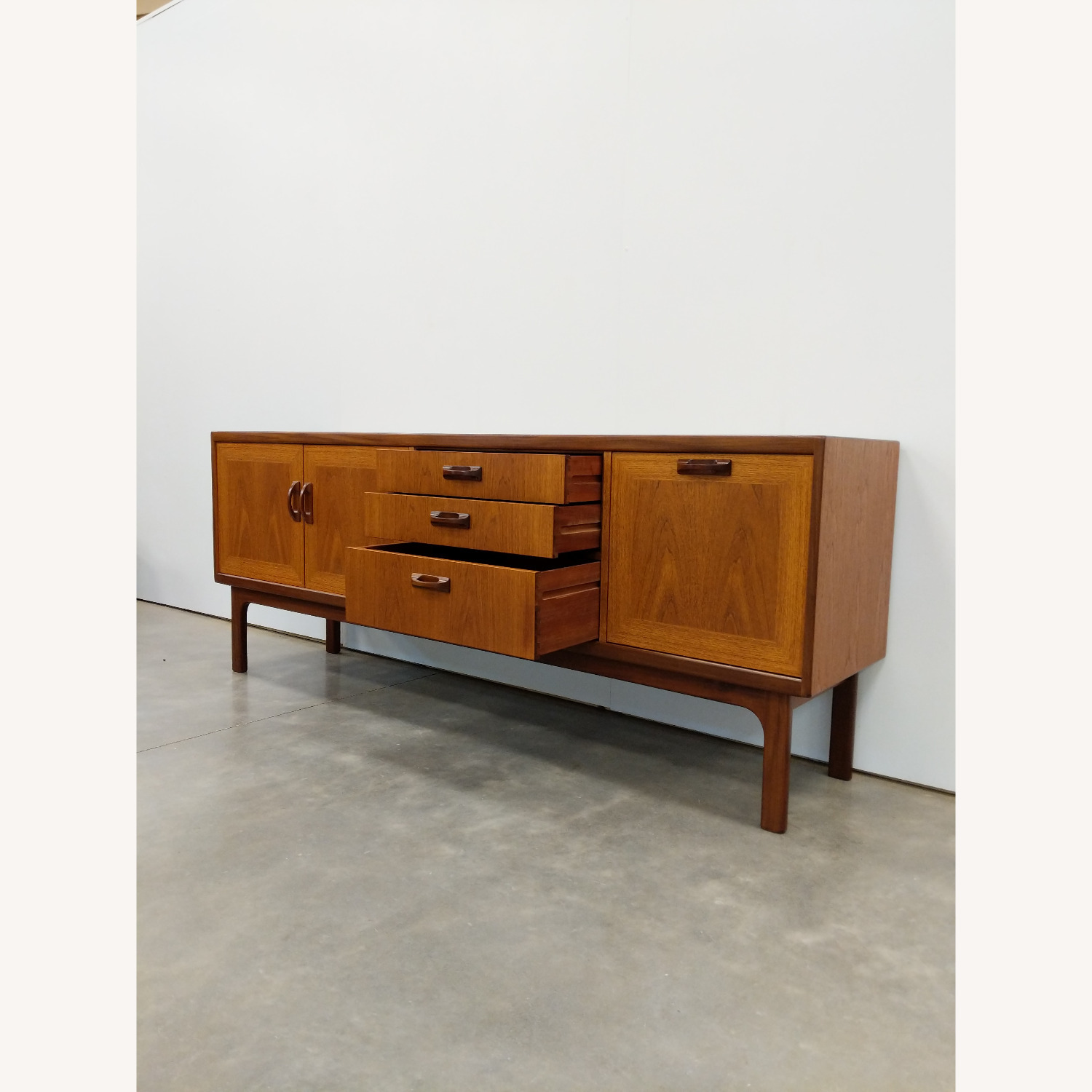 Vintage Mid Century Modern Teak Credenza by G Plan - image-3