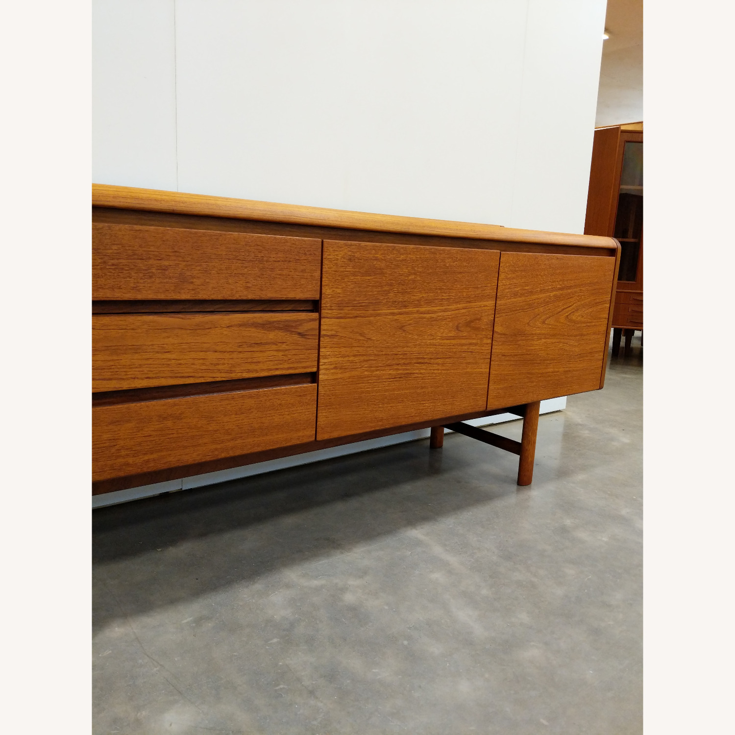 Vintage Mid Century Modern Teak Credenza - image-12