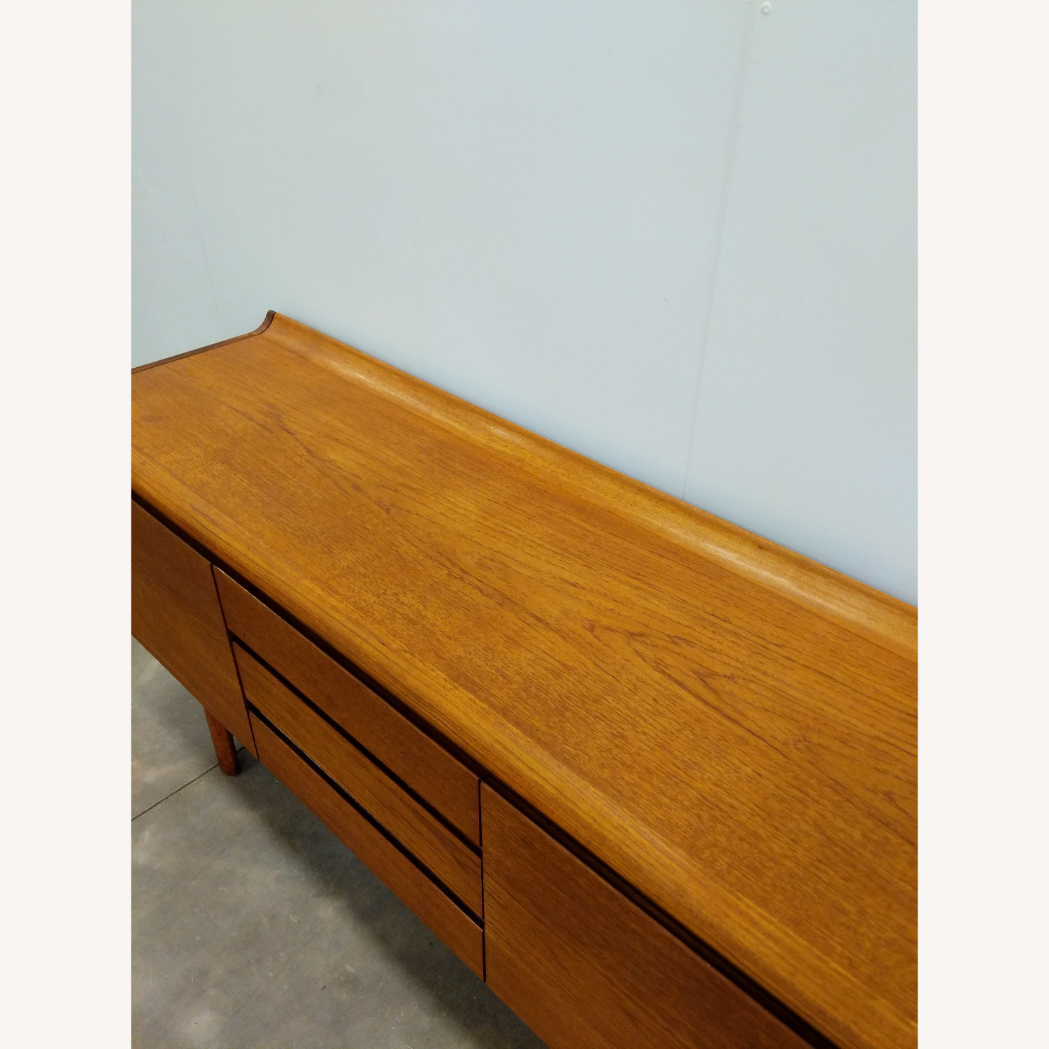 Vintage Mid Century Modern Teak Credenza - image-9