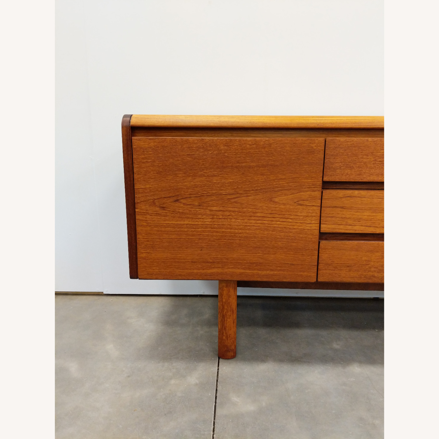 Vintage Mid Century Modern Teak Credenza - image-11