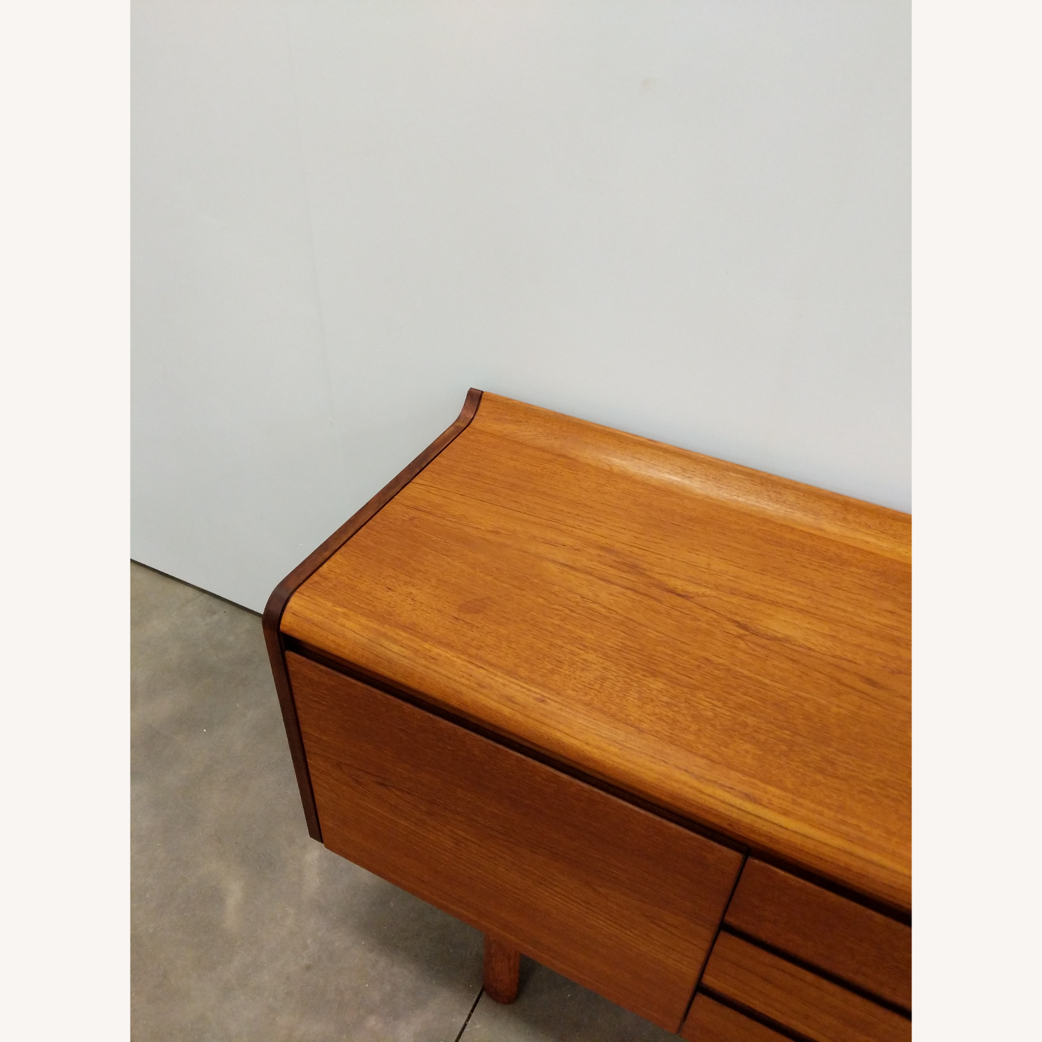 Vintage Mid Century Modern Teak Credenza - image-10
