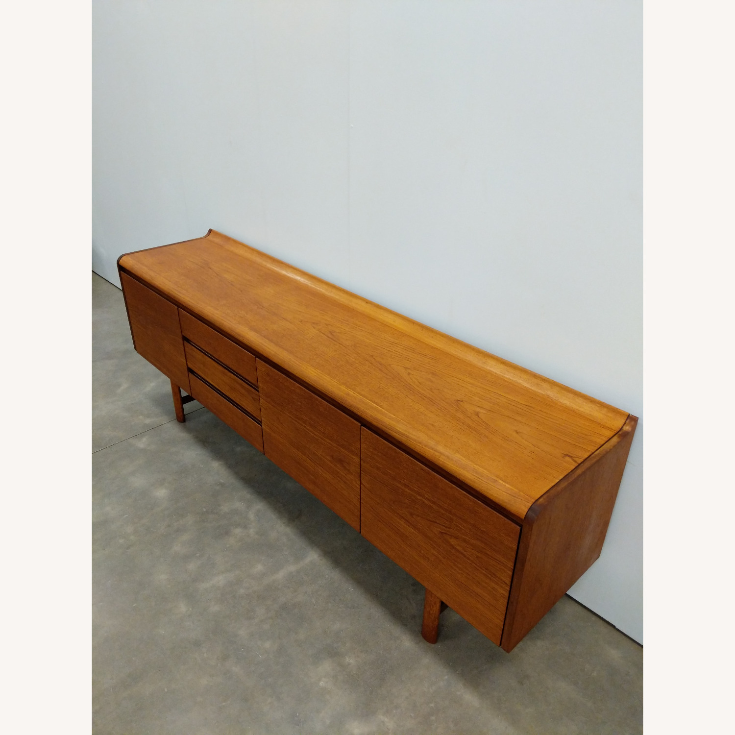 Vintage Mid Century Modern Teak Credenza - image-7
